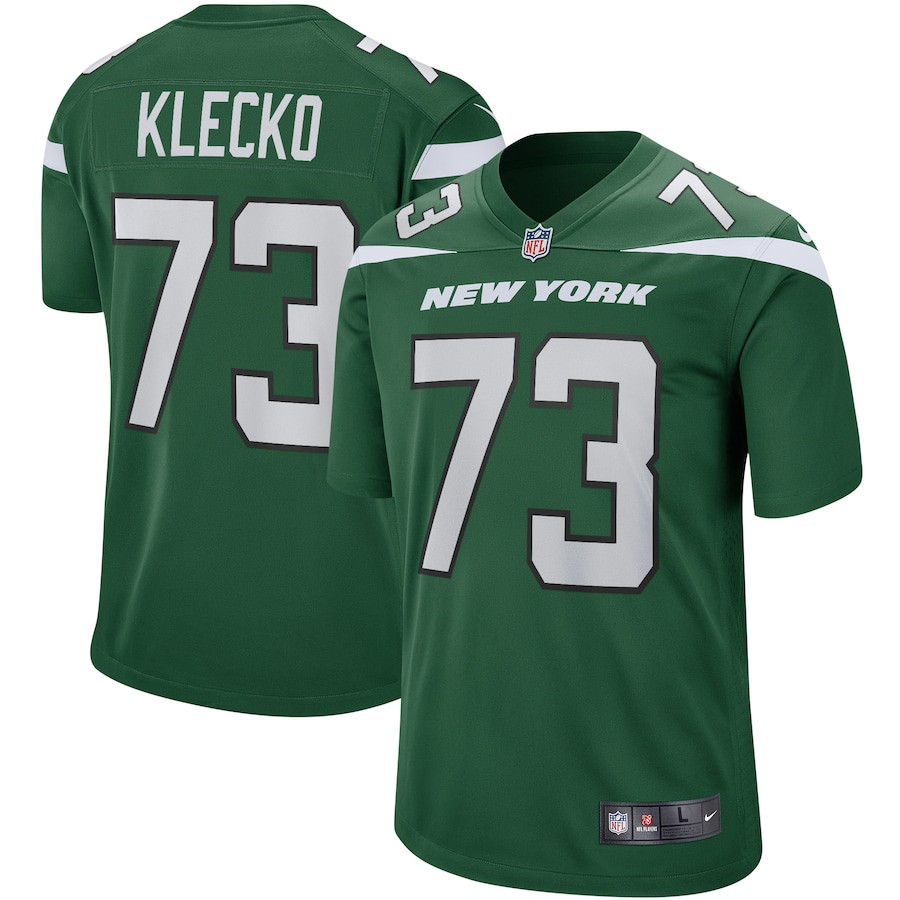 Joe Klecko 73 New York Jets Men Game Retired Jersey - Gotham Green JS6150 nicesnker