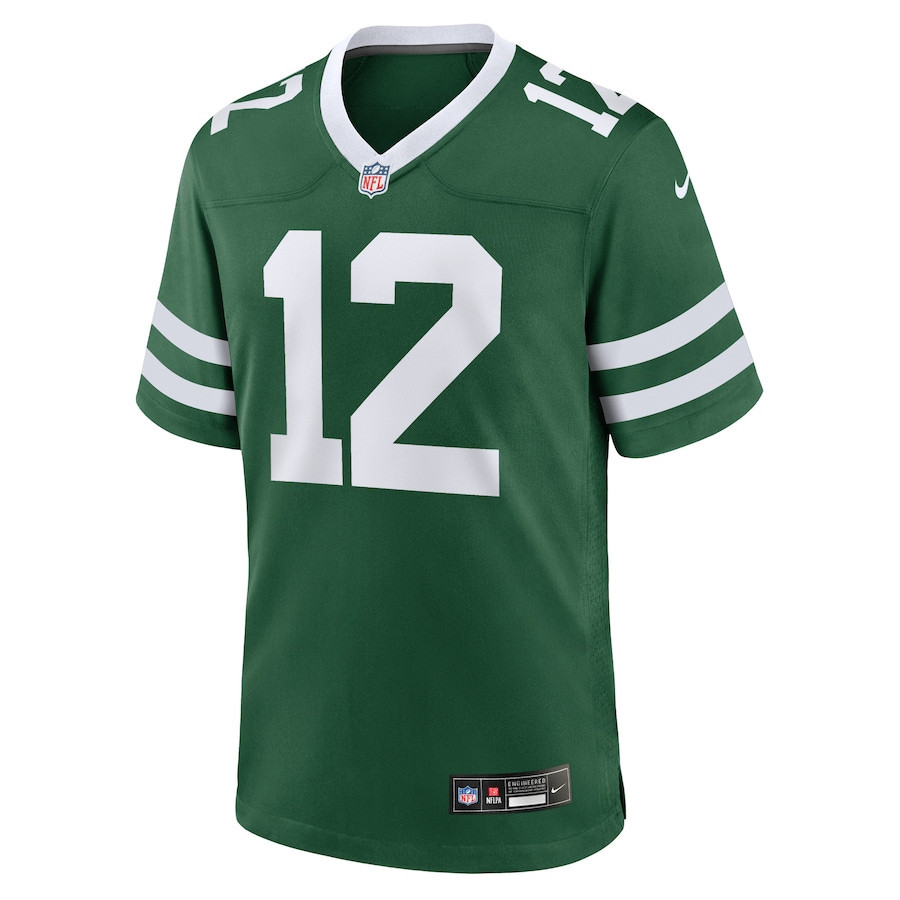 Alternative view of Joe Namath 12 New York Jets Game Jersey - Men, Legacy Green JS3352 nicesnker