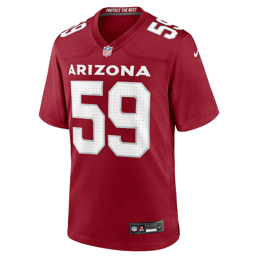 Alternative view of Jon Gaines II 59 Arizona Cardinals Team Game Men Jersey - Cardinal JS4994 nicesnker
