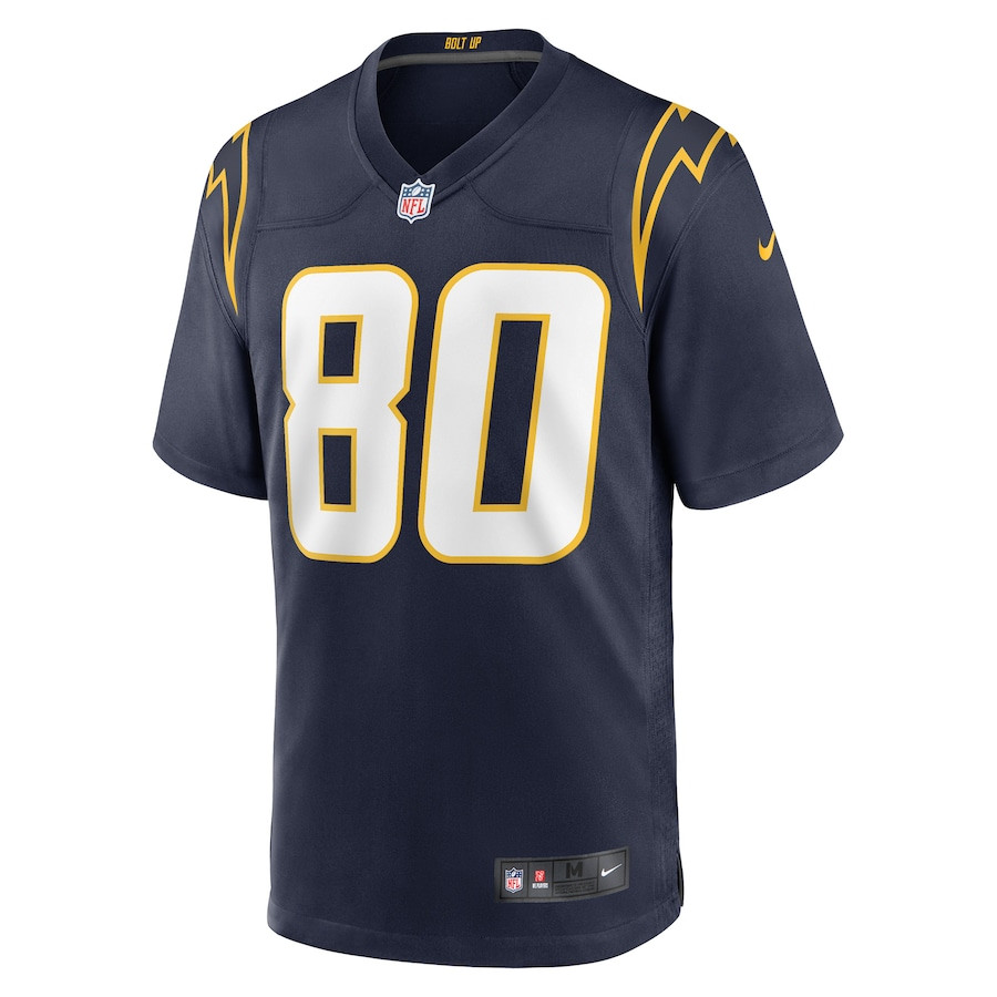 Alternative view of Kellen Winslow 80 Los Angeles Chargers Men Retired Jersey - Navy JS6106 nicesnker