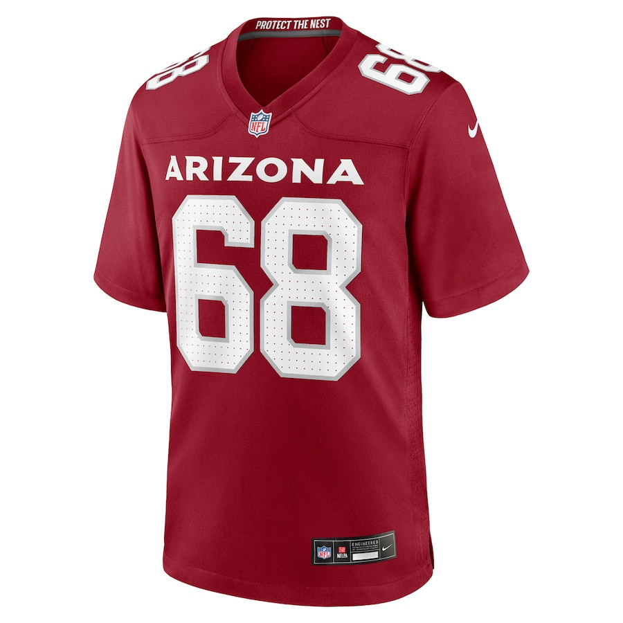 Alternative view of Kelvin Beachum 68 Arizona Cardinals Team Game Men Jersey - Cardinal JS8753 nicesnker