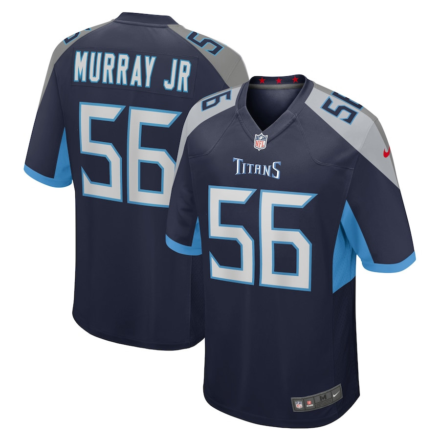 Kenneth Murray Jr. 56 Tennessee Titans Game Men Jersey - Navy JS6457 nicesnker