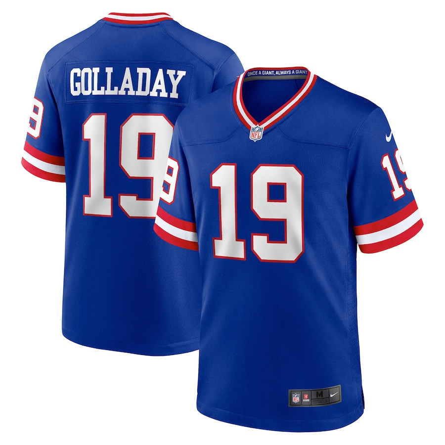 Kenny Golladay 19 New York Giants Men Classic Game Jersey - Royal JS6965 nicesnker