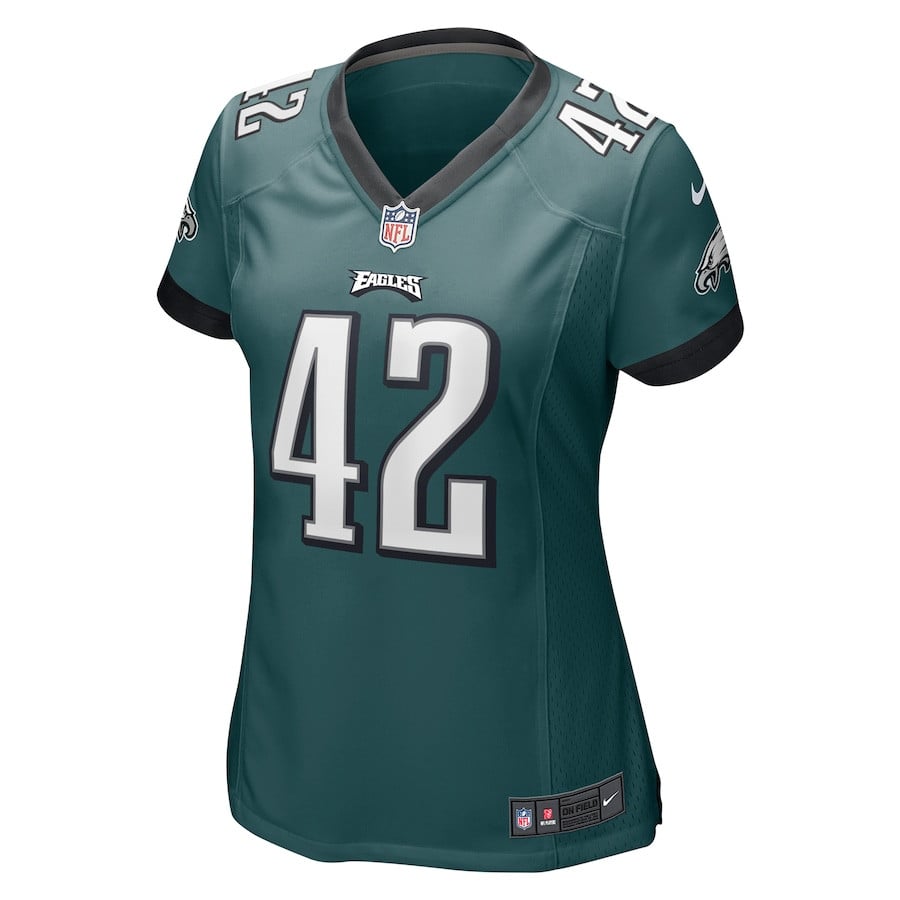 Alternative view of Kindle Vildor 42 Philadelphia Eagles Game Women Jersey - Midnight Green JS5363 nicesnker