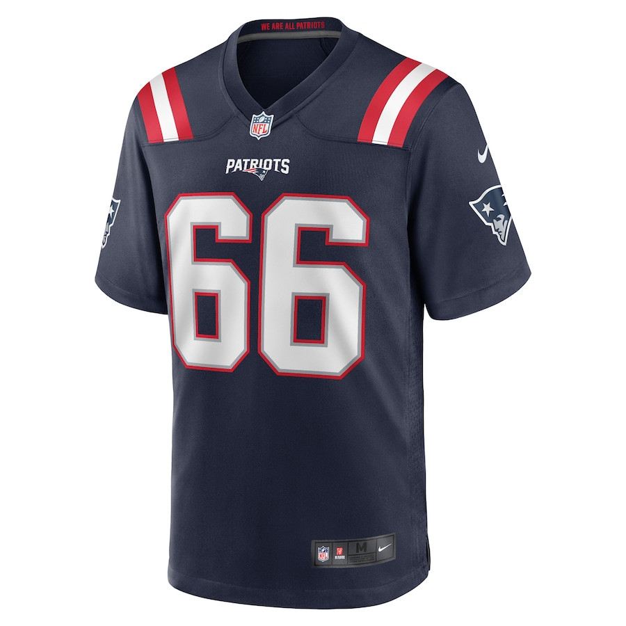 Alternative view of Kody Russey 66 New England Patriots Men Game Jersey - Navy JS4415 nicesnker