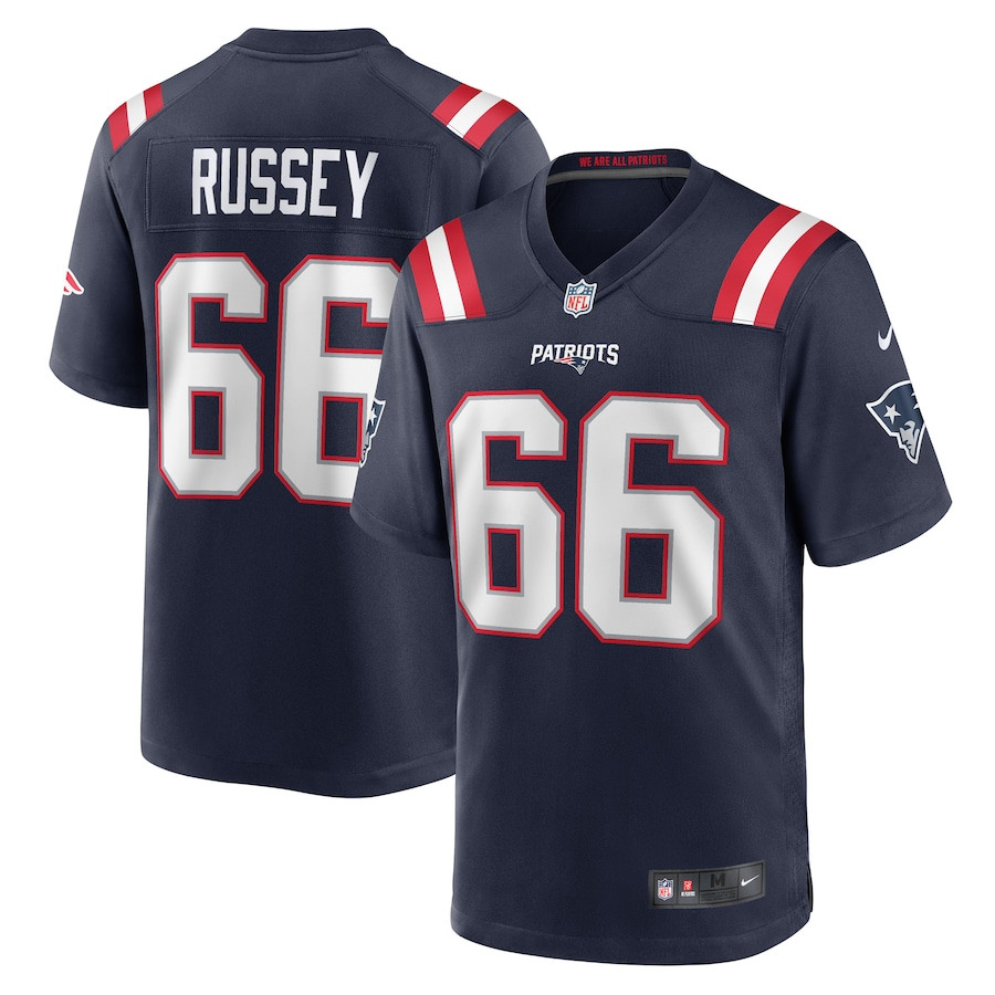 Kody Russey 66 New England Patriots Men Game Jersey - Navy JS4415 nicesnker