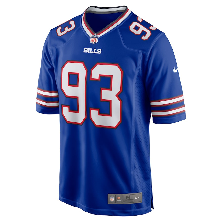 Alternative view of Linval Joseph 93 Buffalo Bills Game Men Jersey - Royal JS2869 nicesnker