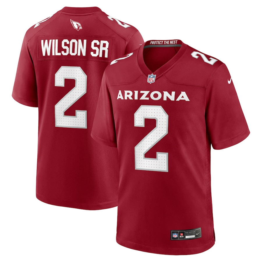 Mack Wilson Sr. 2 Arizona Cardinals Team Game Men Jersey - Cardinal JS1219 nicesnker