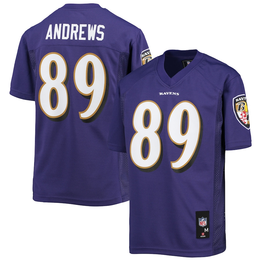 Mark Andrews 89 Baltimore Ravens YOUTH Jersey - Purple JS8643 nicesnker