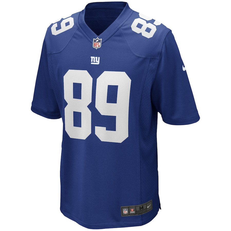 Alternative view of Mark Bavaro 89 New York Giants Men Game Retired Jersey - Royal JS3020 nicesnker