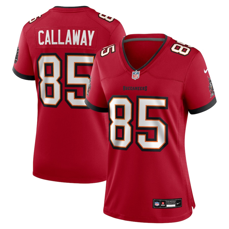 Marquez Callaway 85 Tampa Bay Buccaneers Women's Game Jersey - Red JS5859 nicesnker