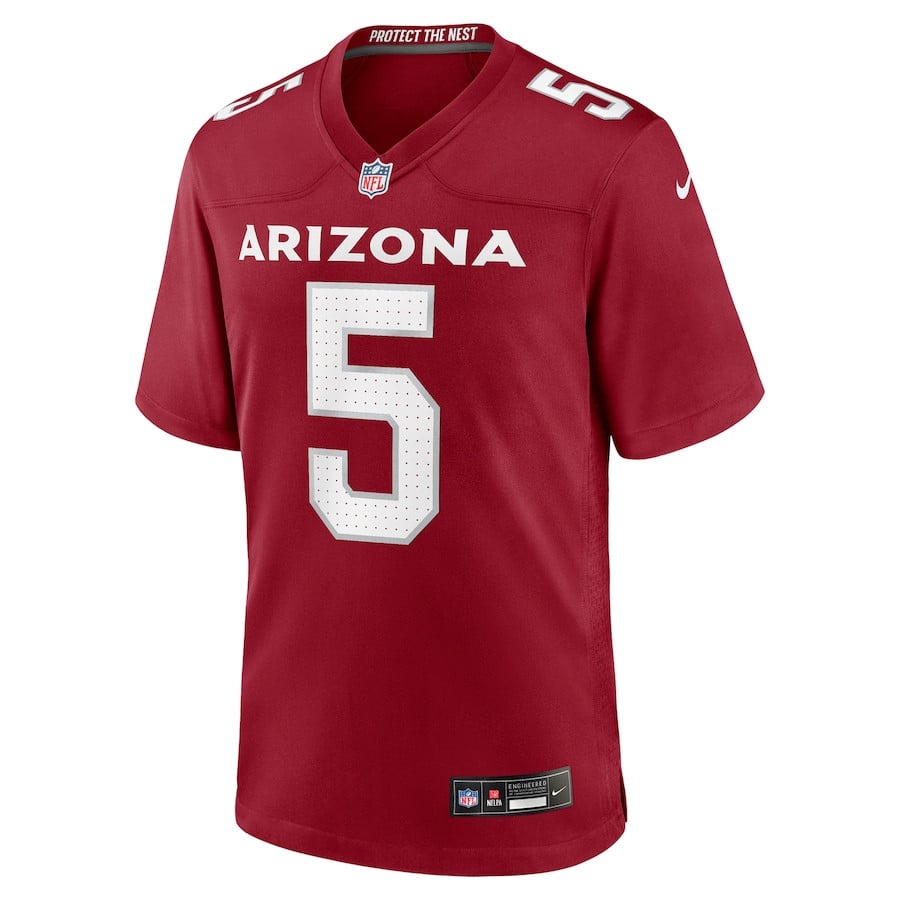 Alternative view of Matt Prater 5 Arizona Cardinals Team Game Men Jersey - Cardinal JS7070 nicesnker