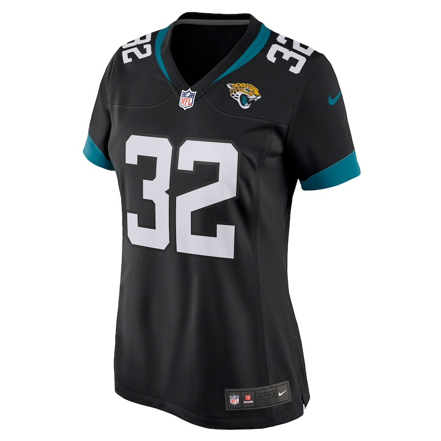 Alternative view of Maurice Jones-Drew 32 Jacksonville Jaguars Women Game Retired Jersey - Black JS2585 nicesnker