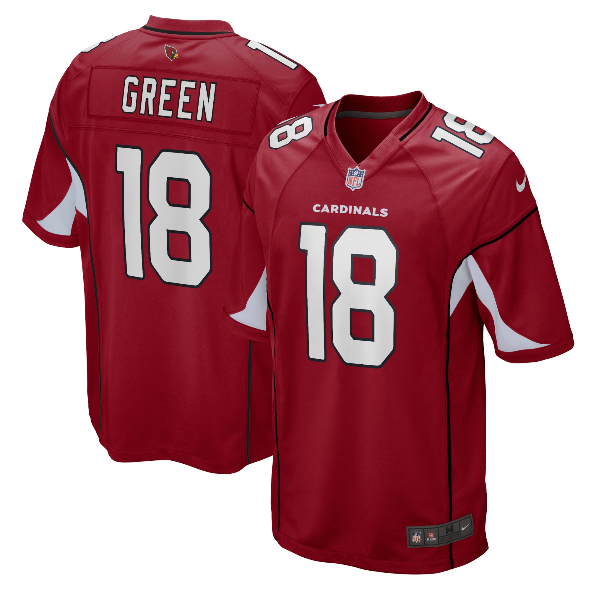 Men's Arizona Cardinals A.J. Green Cardinal Game Jersey JS6512 nicesnker