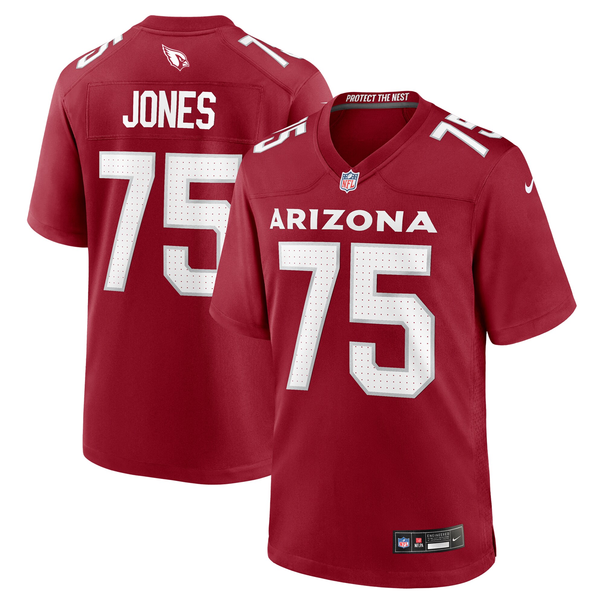 Men's Arizona Cardinals Christian Jones Cardinal Team Game Jersey JS3386 nicesnker
