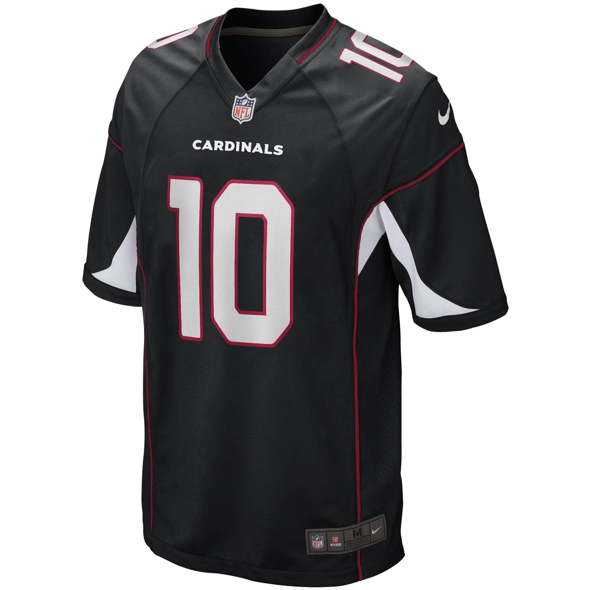 Alternative view of Men's Arizona Cardinals DeAndre Hopkins Black Game Jersey JS9965 nicesnker