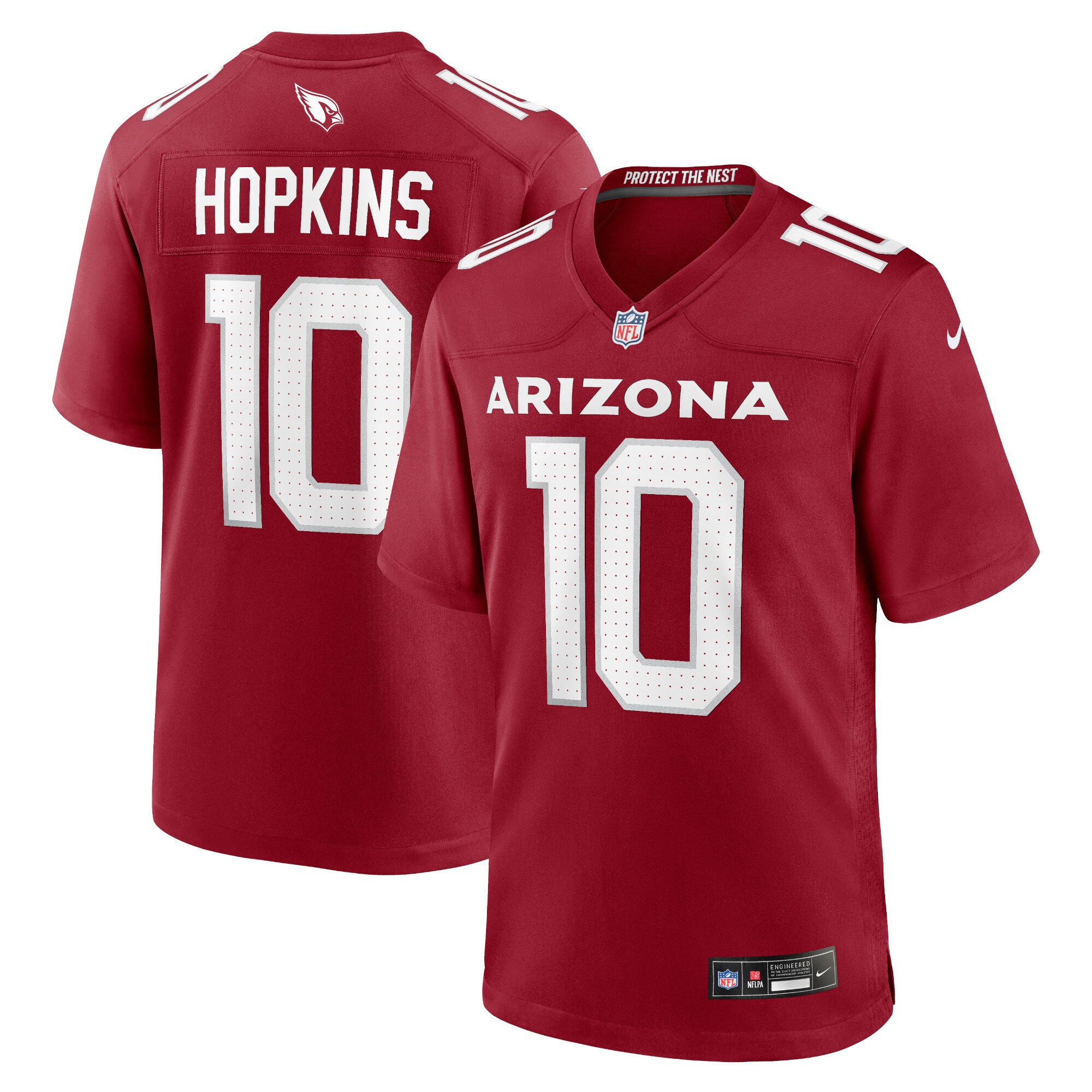 Men's Arizona Cardinals DeAndre Hopkins Cardinal Game Player Jersey JS7003 nicesnker