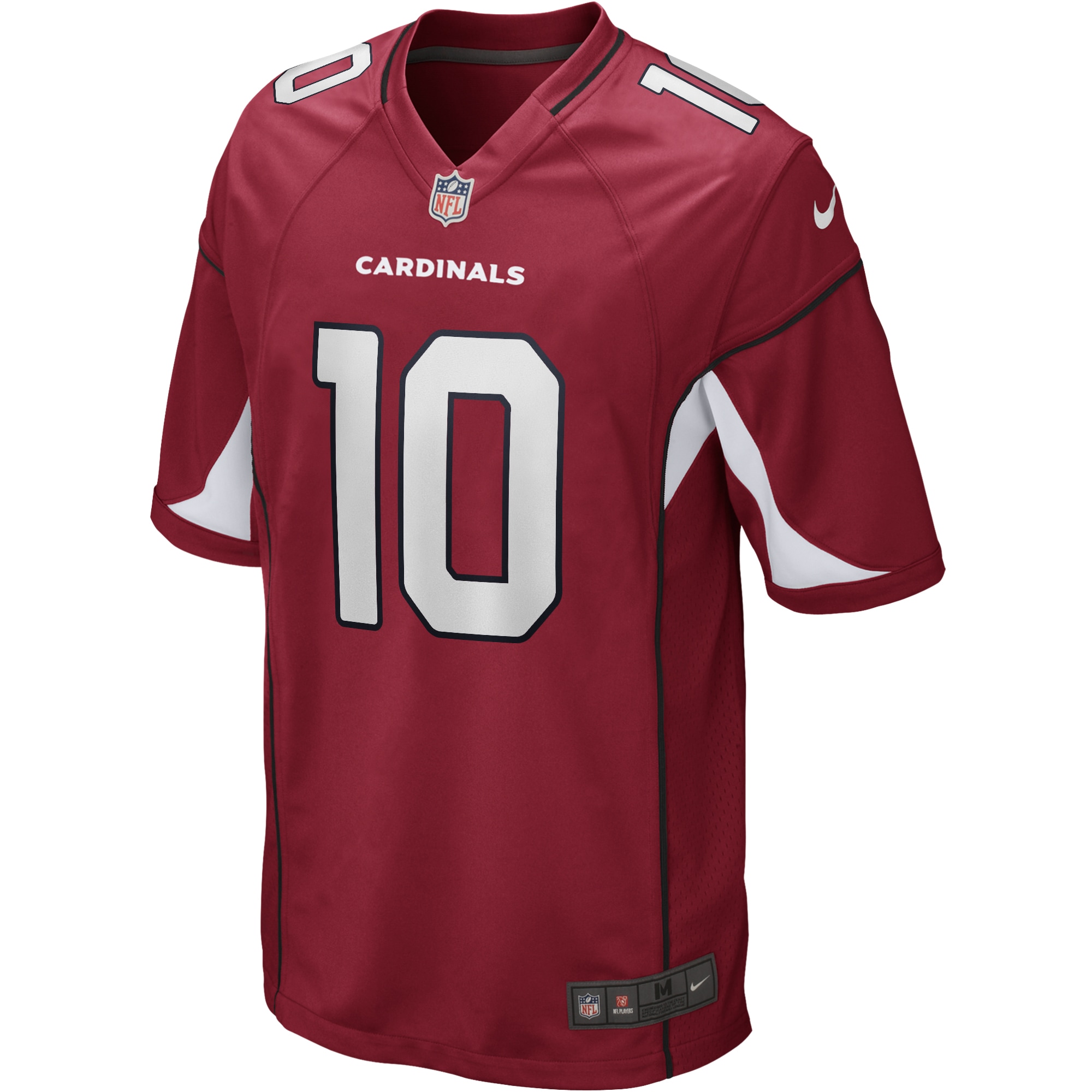 Alternative view of Men's Arizona Cardinals DeAndre Hopkins Cardinal Player Game Jersey JS1550 nicesnker