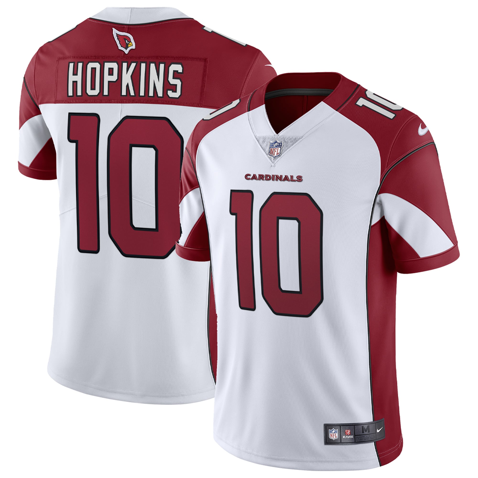 Men's Arizona Cardinals DeAndre Hopkins White Vapor Limited Jersey JS9362 nicesnker