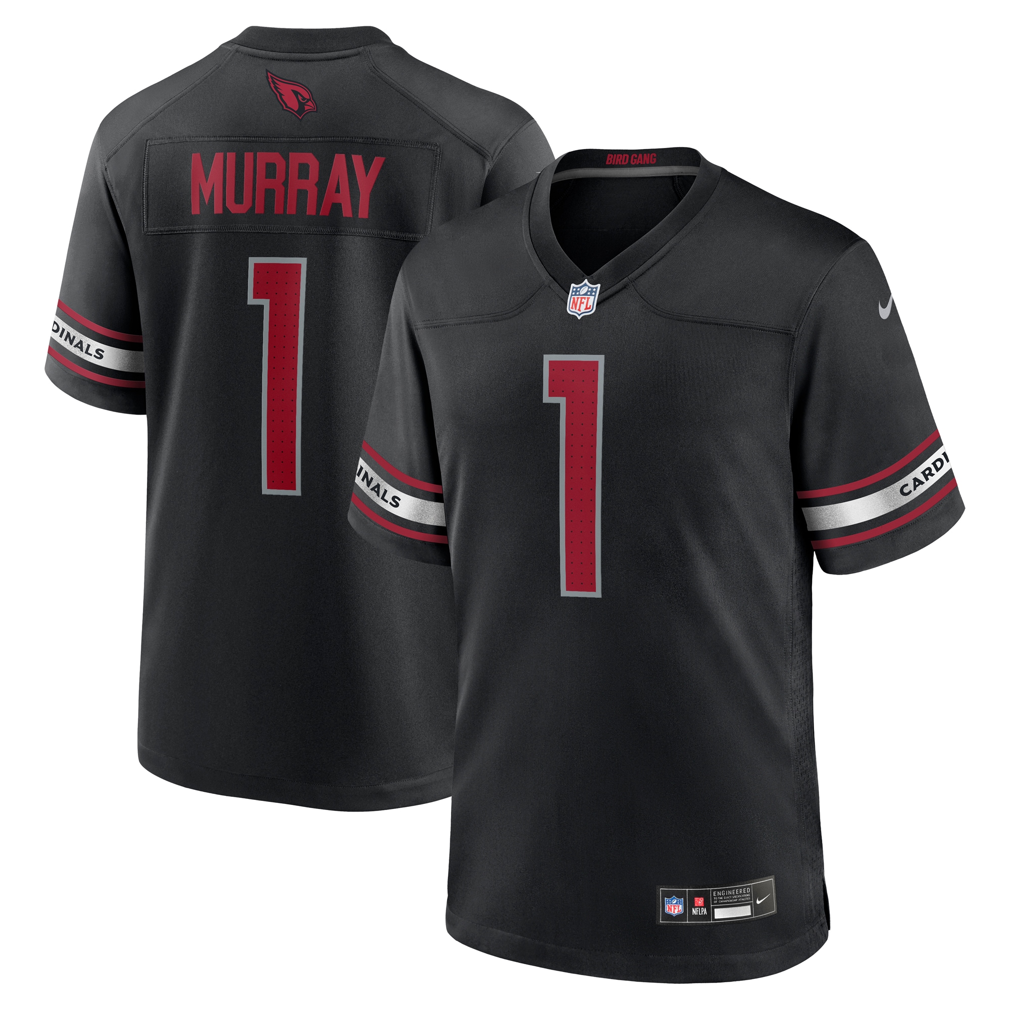 Men's Arizona Cardinals Kyler Murray Black Game Jersey JS5018 nicesnker