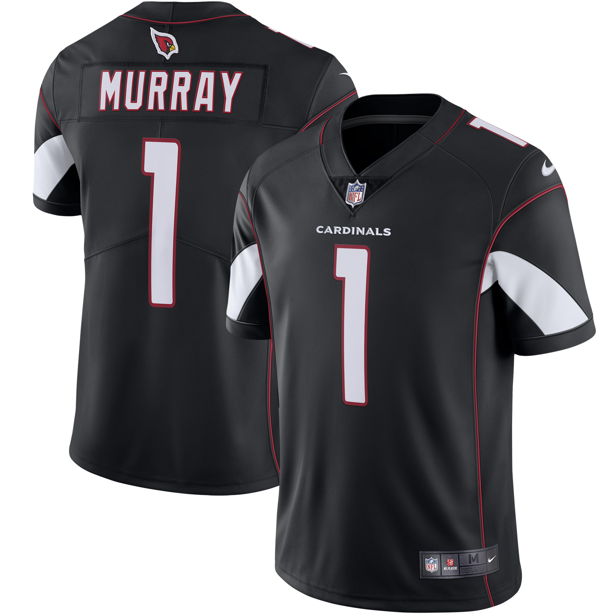 Men's Arizona Cardinals Kyler Murray Black Vapor Limited Jersey JS6034 nicesnker