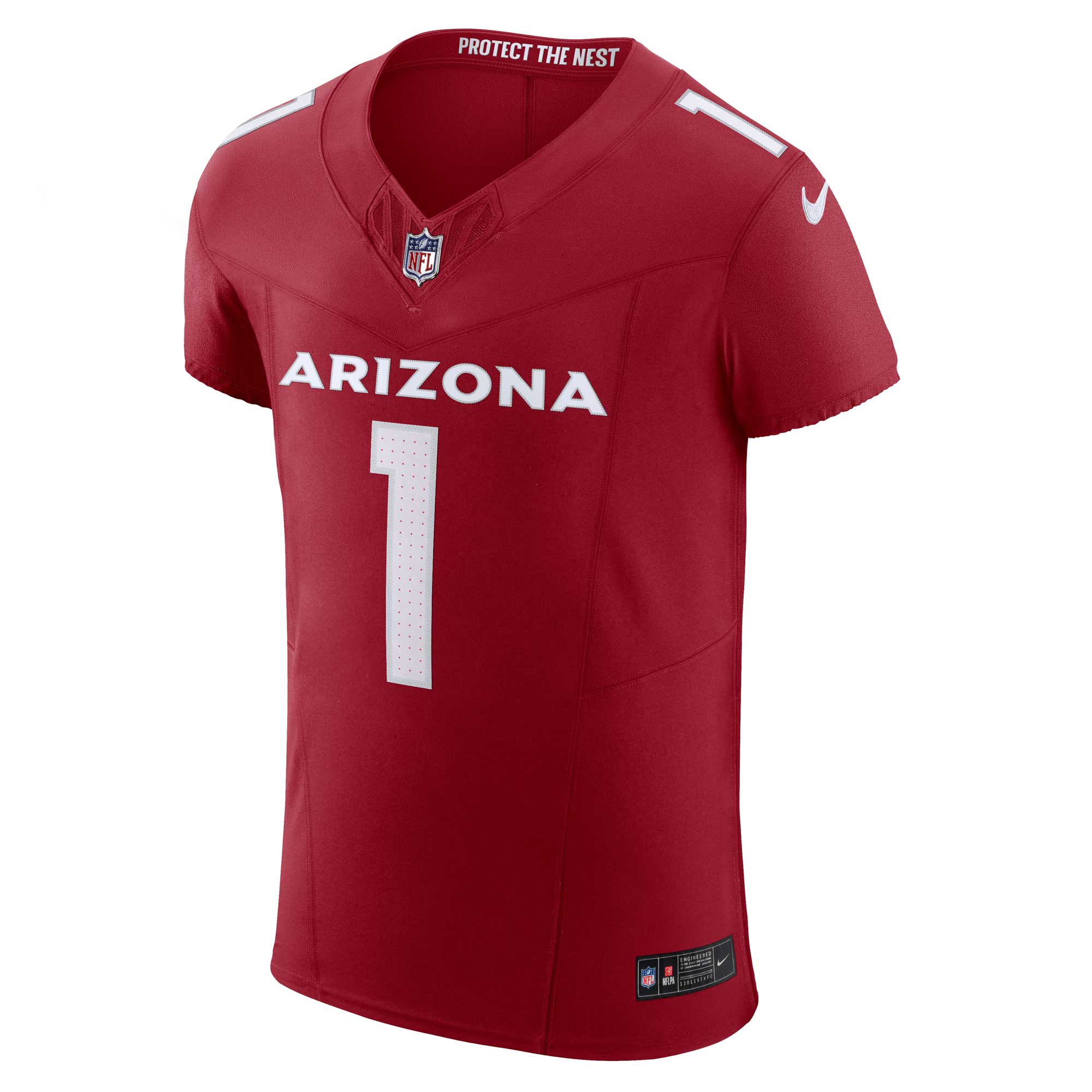Alternative view of Men's Arizona Cardinals Kyler Murray Cardinal Vapor F.U.S.E. Elite Jersey JS3538 nicesnker