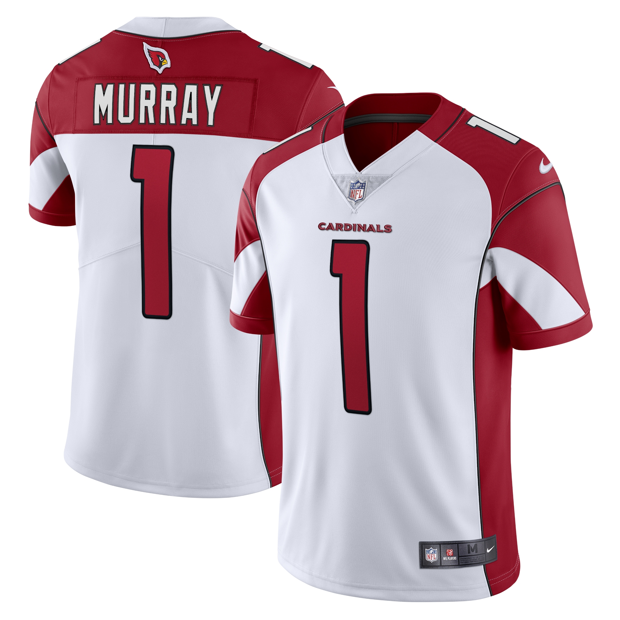 Men's Arizona Cardinals Kyler Murray White Vapor Limited Jersey JS4451 nicesnker