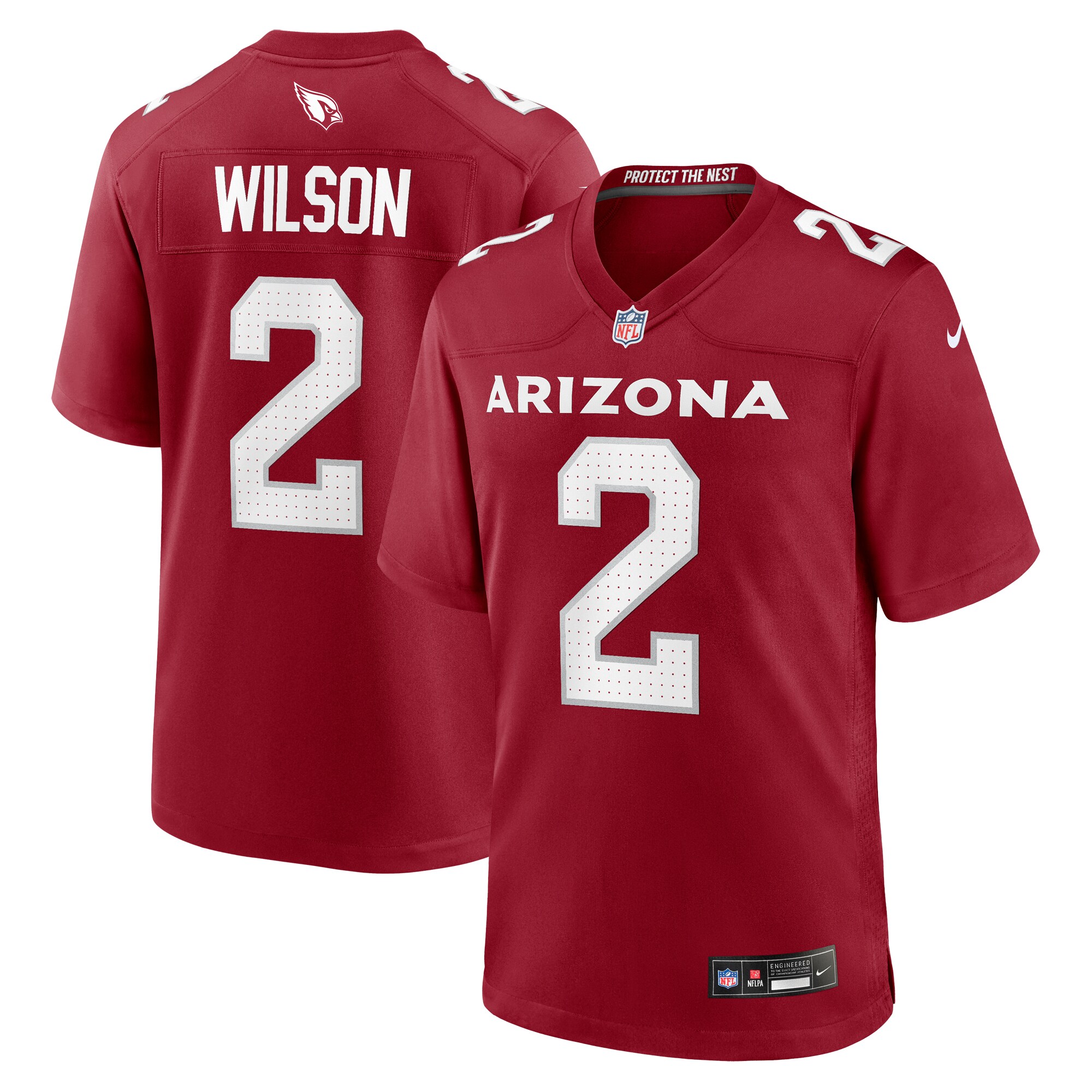 Men's Arizona Cardinals Mack Wilson Cardinal Game Jersey JS9887 nicesnker