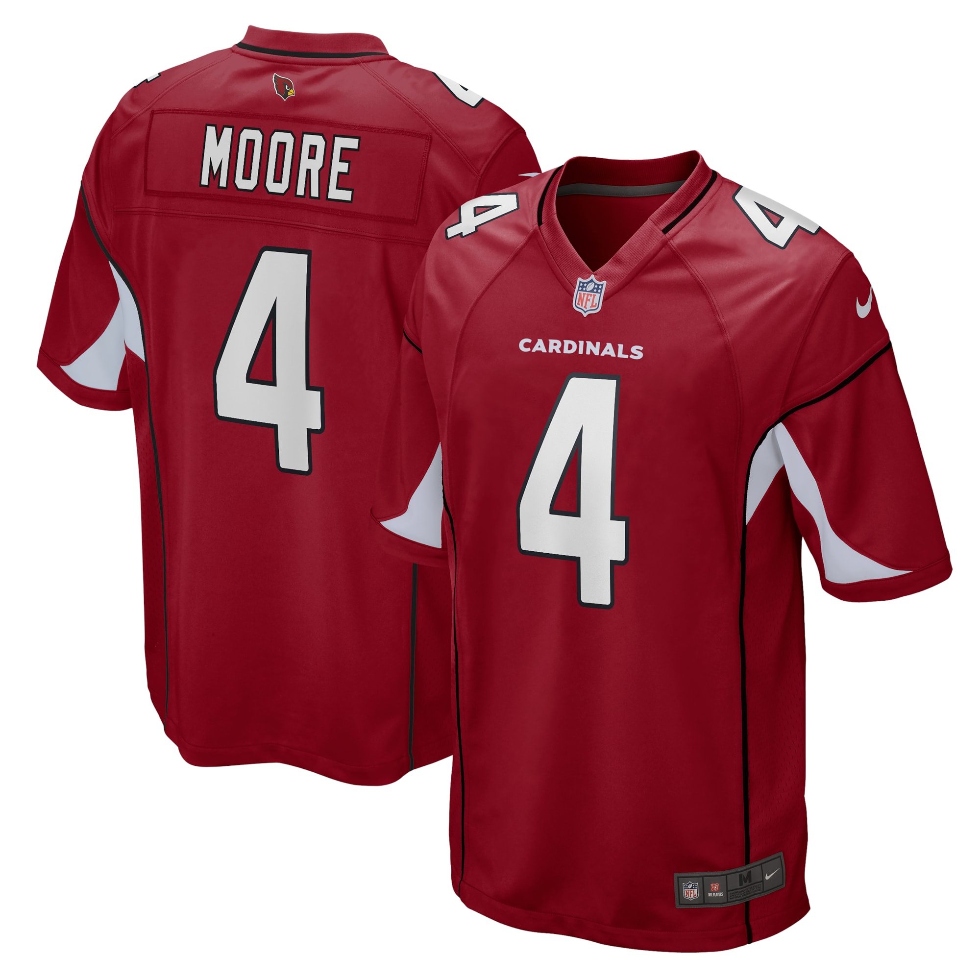 Men's Arizona Cardinals Rondale Moore Cardinal Team Game Jersey JS1399 nicesnker