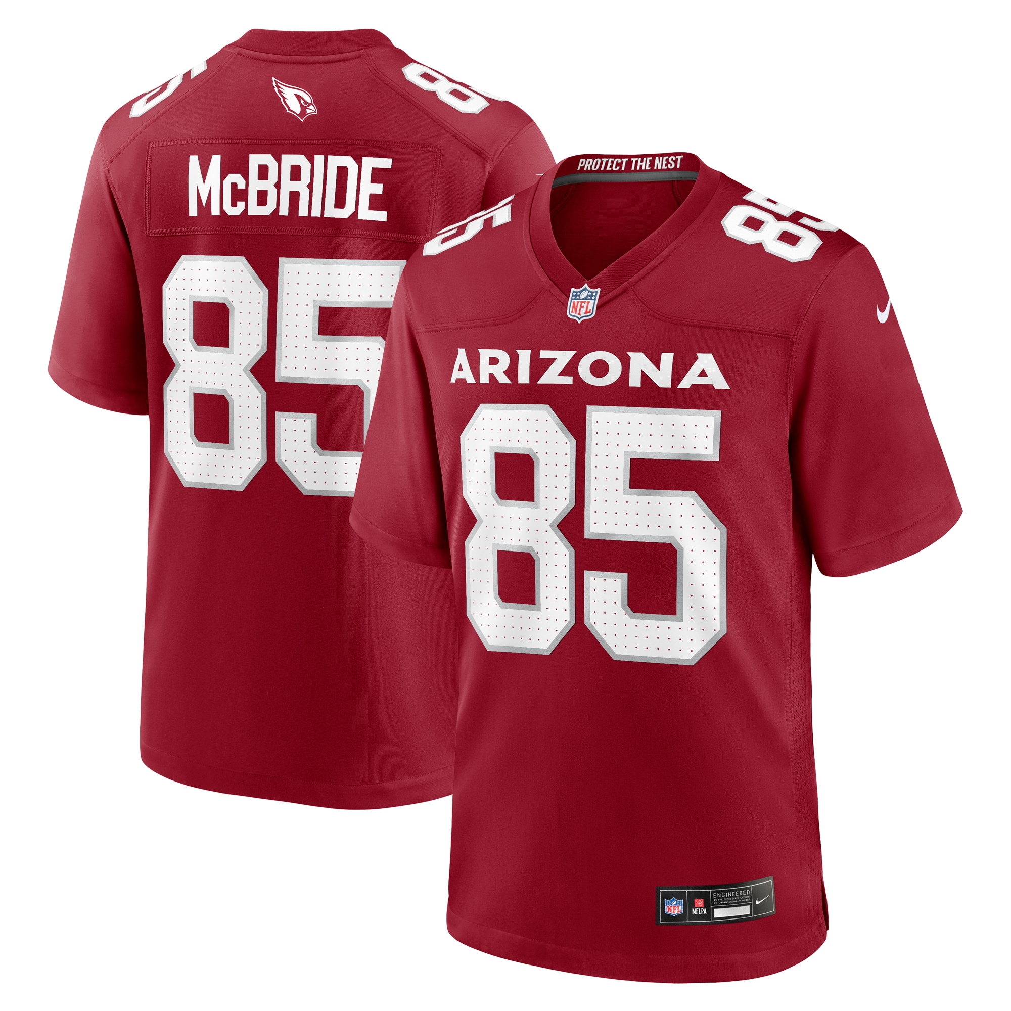 Men's Arizona Cardinals Trey McBride Cardinal Game Jersey JS5884 nicesnker