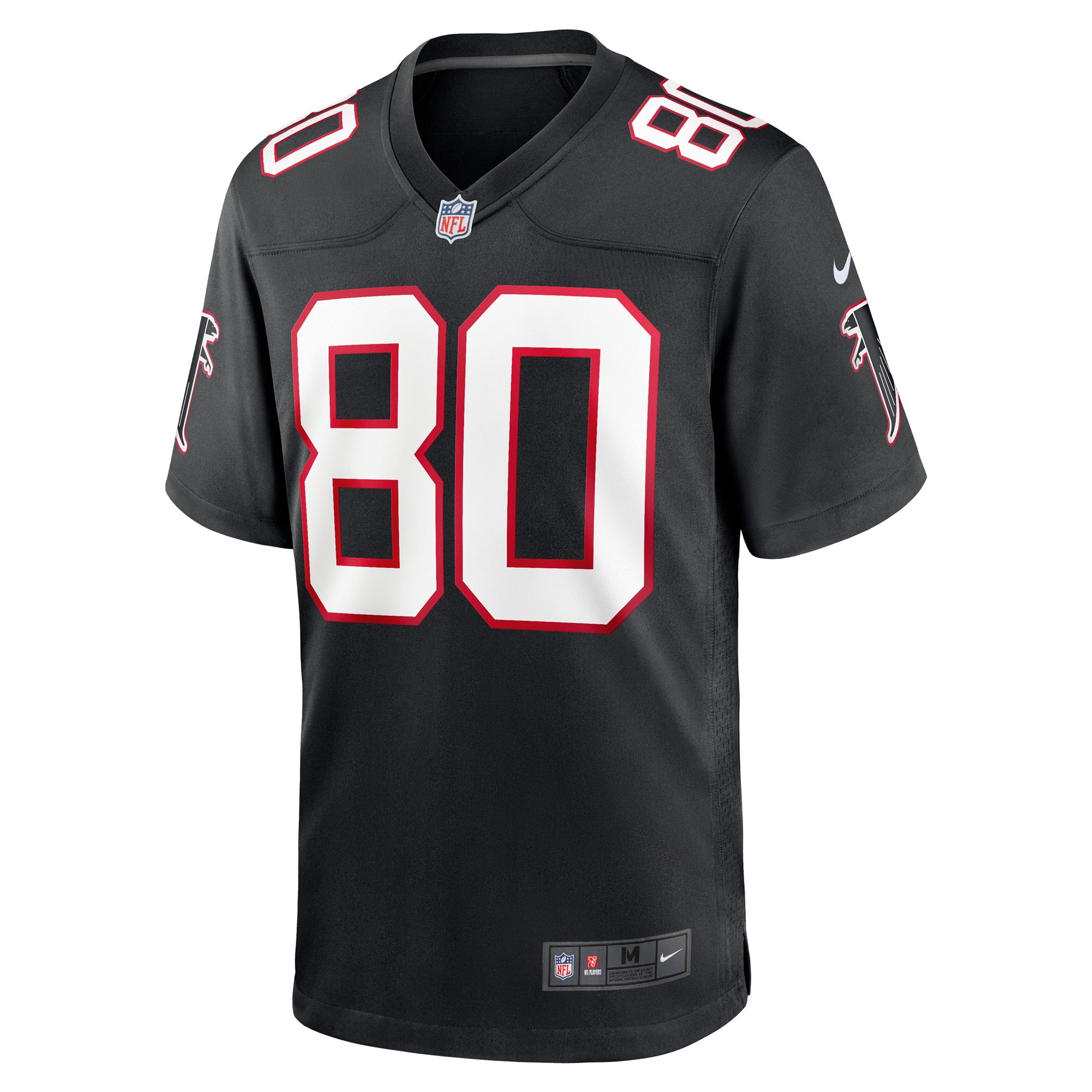 Alternative view of Men's Atlanta Falcons Andre Rison Black Retired Player Jersey JS6861 nicesnker