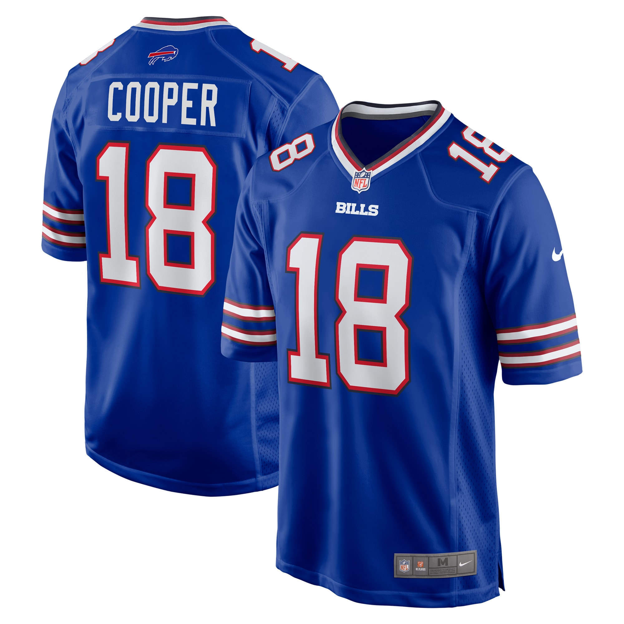 Men's Buffalo Bills Amari Cooper Royal Game Jersey JS8064 nicesnker
