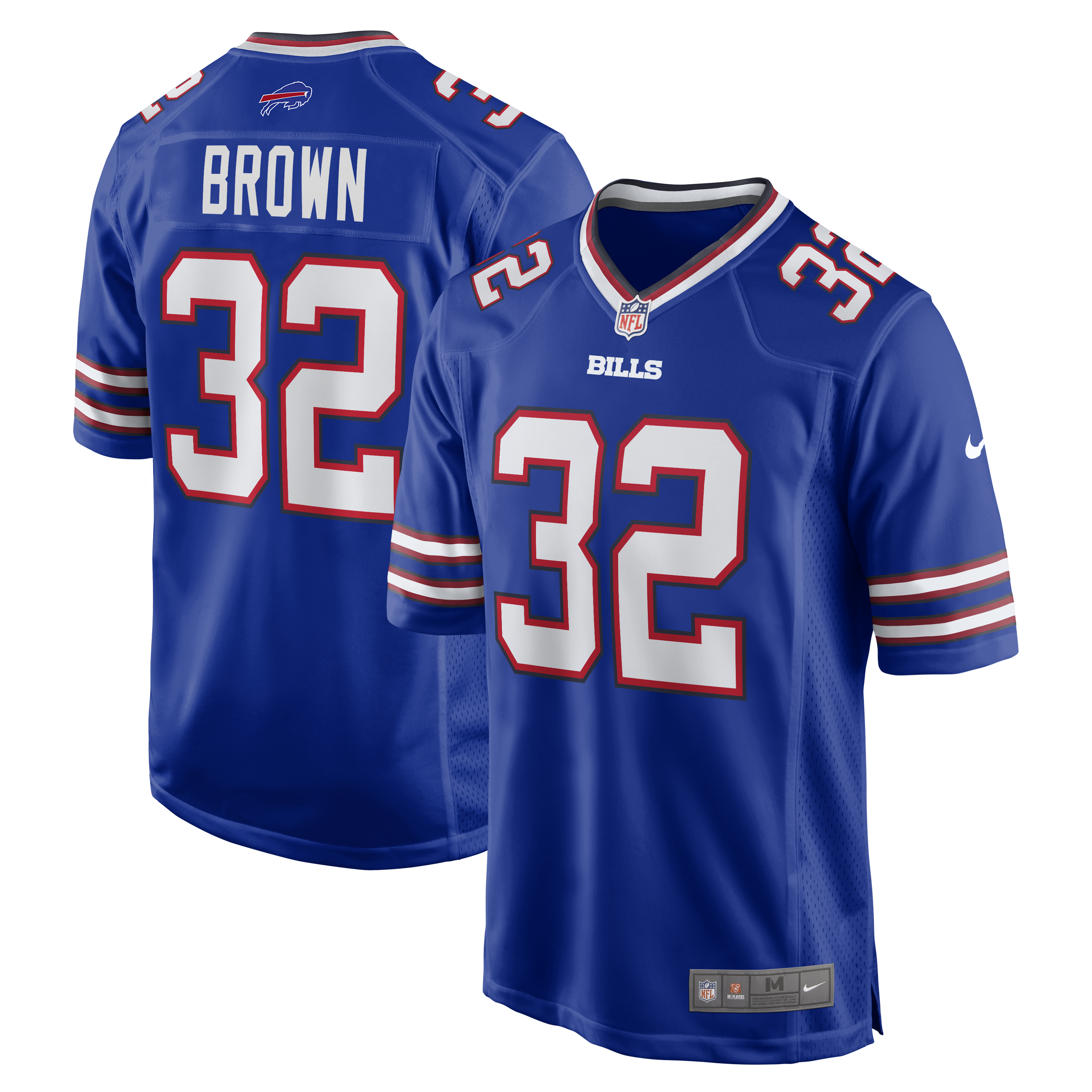 Men's Buffalo Bills Kyron Brown Royal Game Jersey JS8714 nicesnker
