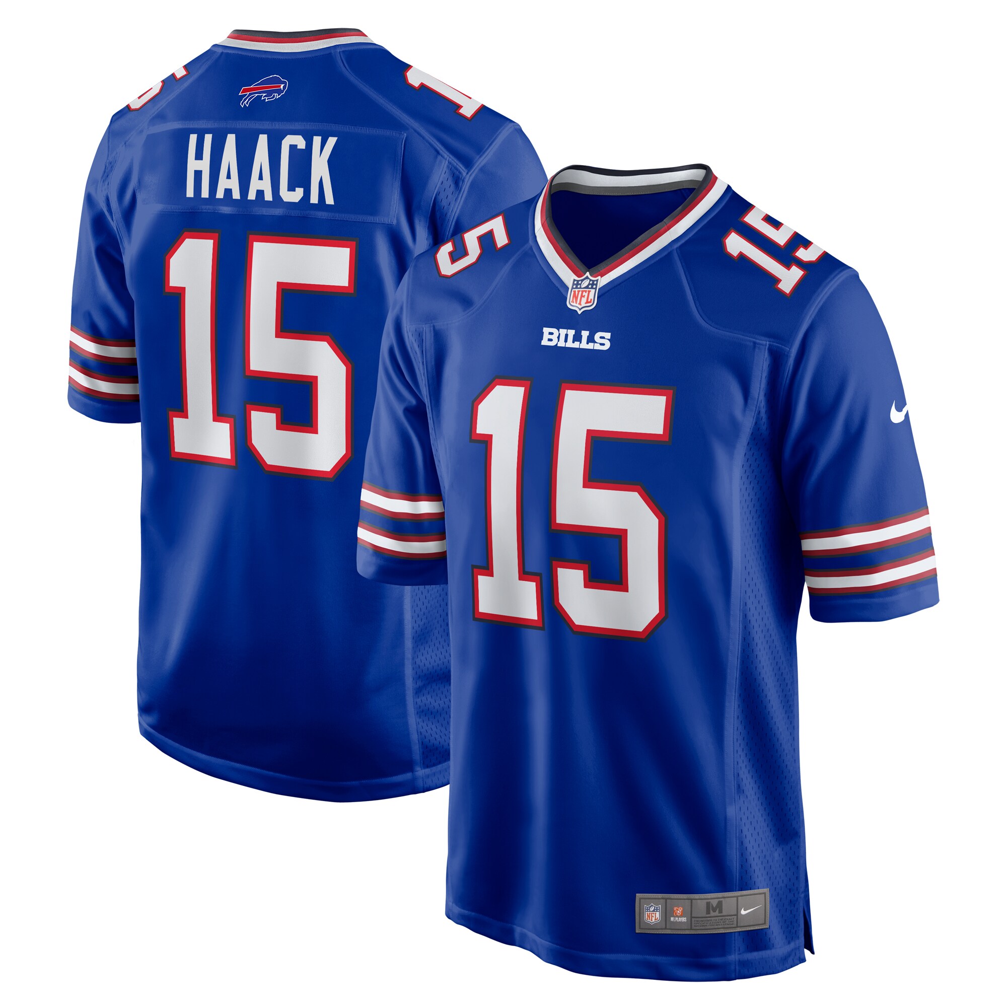 Men's Buffalo Bills Matt Haack Royal Game Jersey JS6198 nicesnker