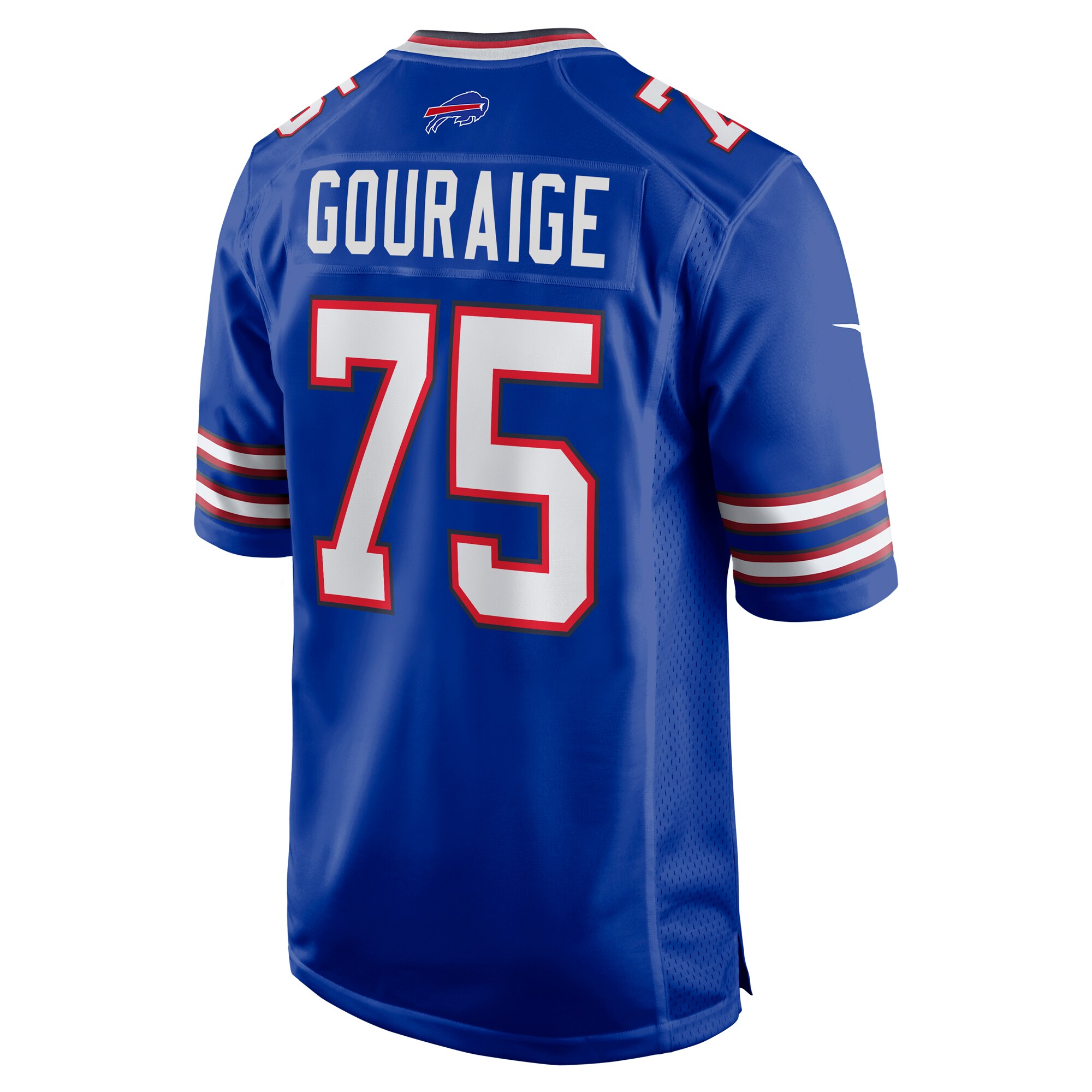 Men's Buffalo Bills Richard Gouraige Royal Team Game Jersey JS1114 nicesnker - Image 3
