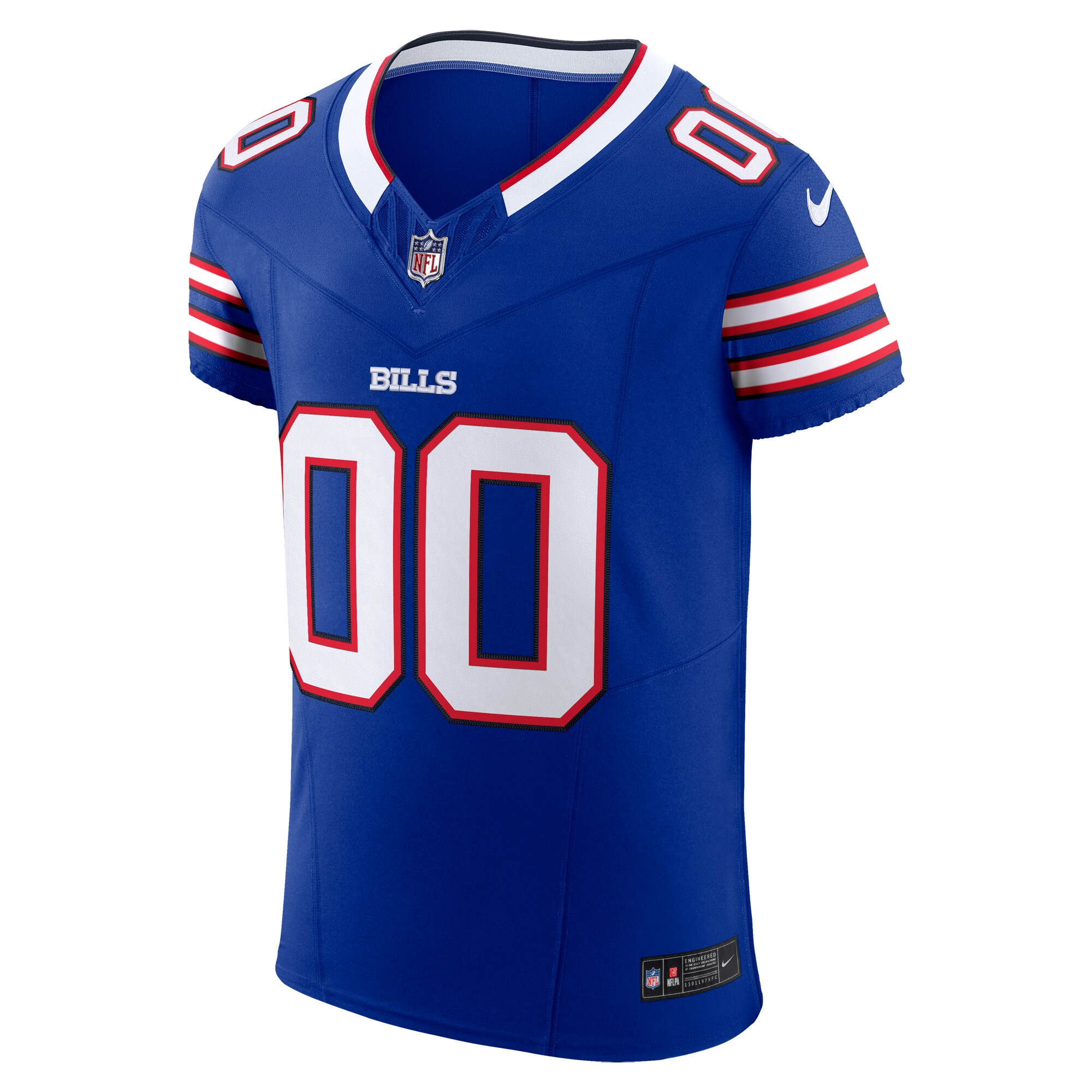 Alternative view of Men's Buffalo Bills Royal Vapor F.U.S.E. Elite Custom Jersey JS6651 nicesnker