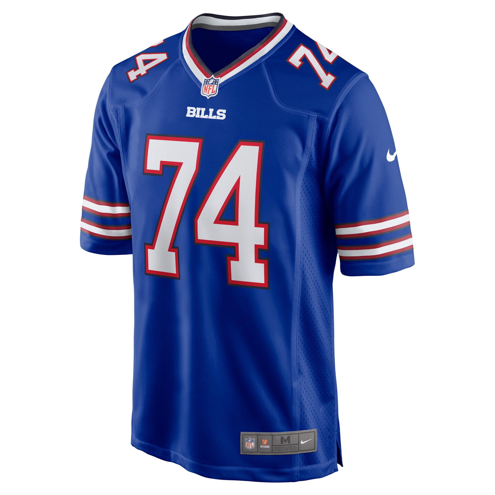 Alternative view of Men's Buffalo Bills Ryan Van Demark Royal Game Player Jersey JS9017 nicesnker