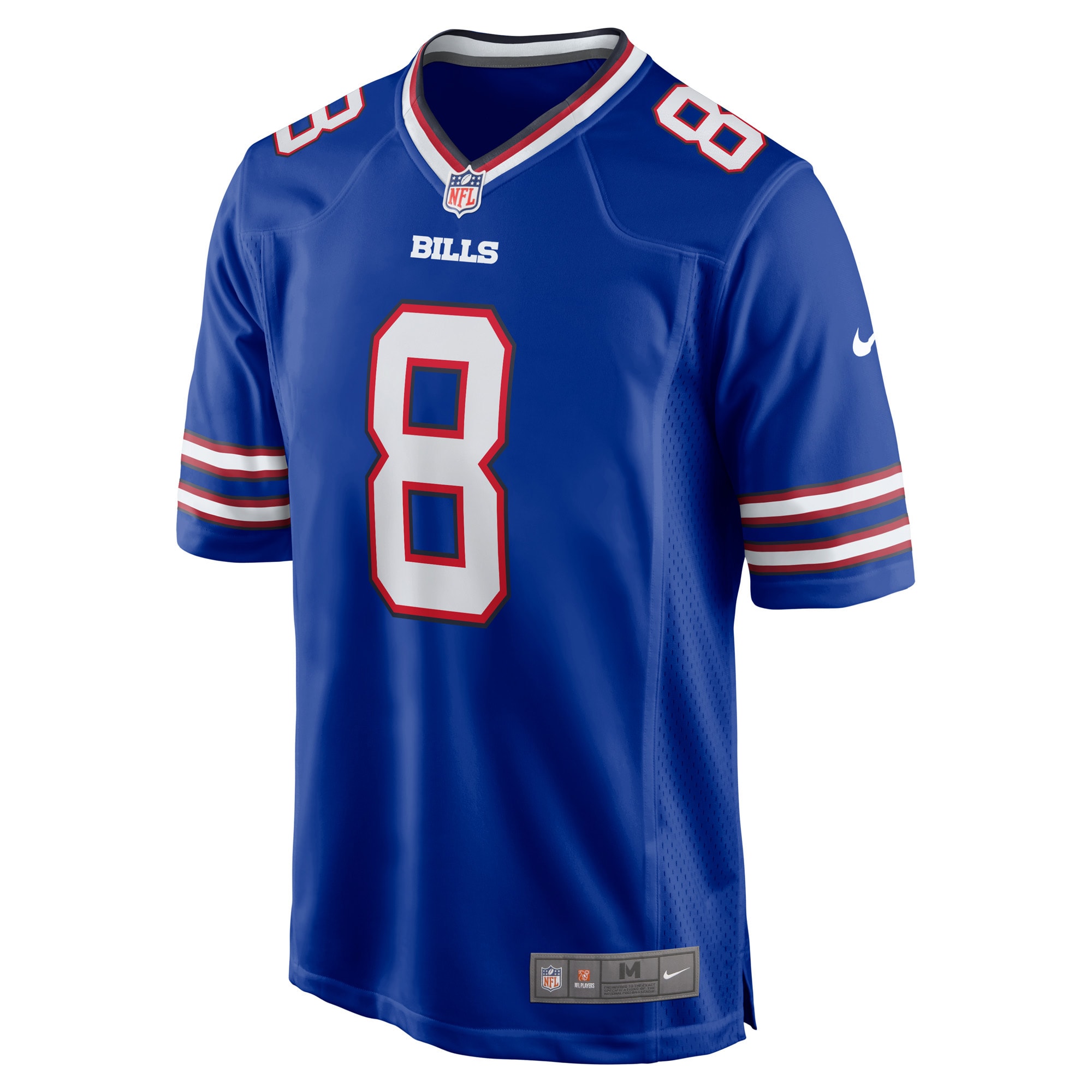 Alternative view of Men's Buffalo Bills Sam Martin Royal Game Player Jersey JS6180 nicesnker