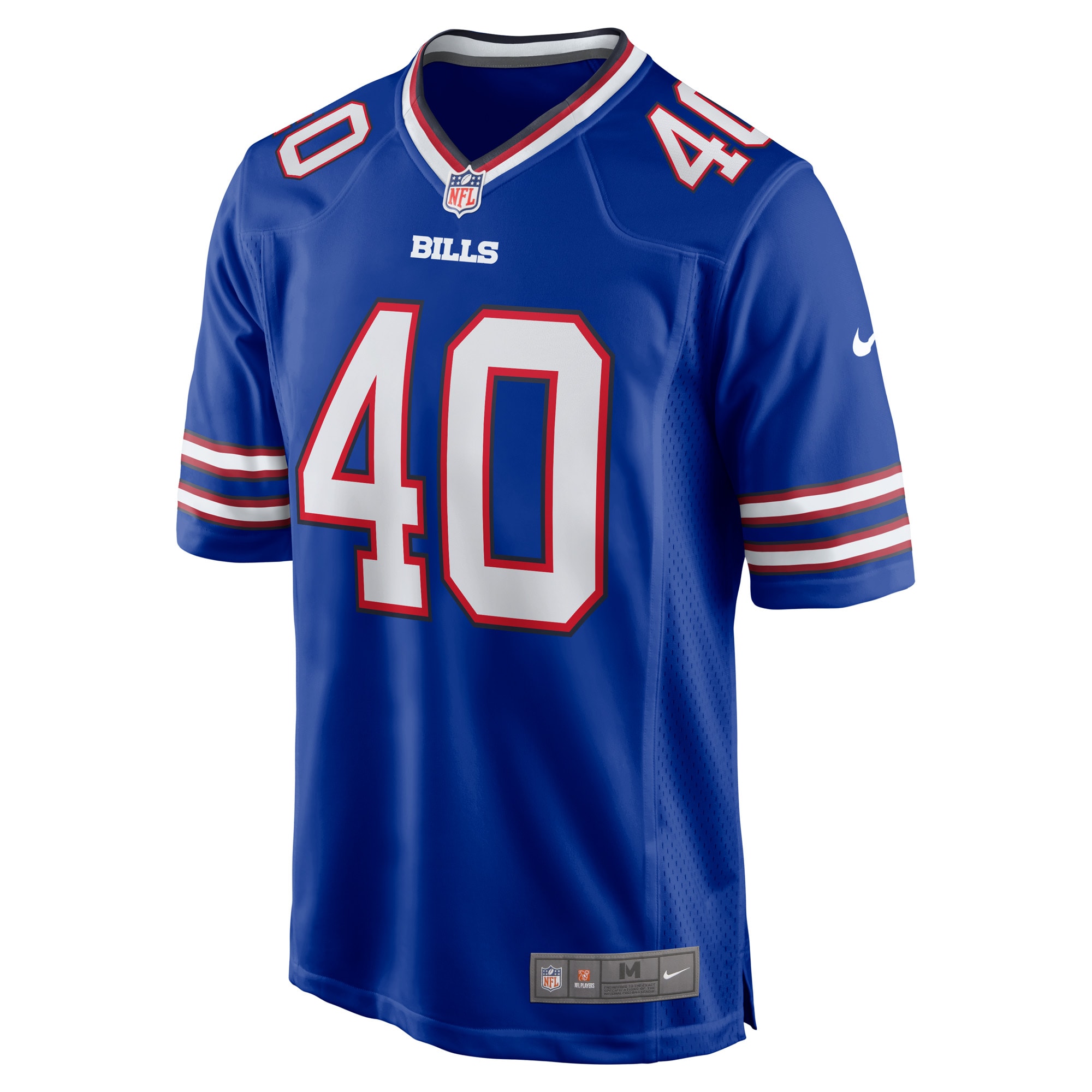 Alternative view of Men's Buffalo Bills Von Miller Royal Game Jersey JS8474 nicesnker