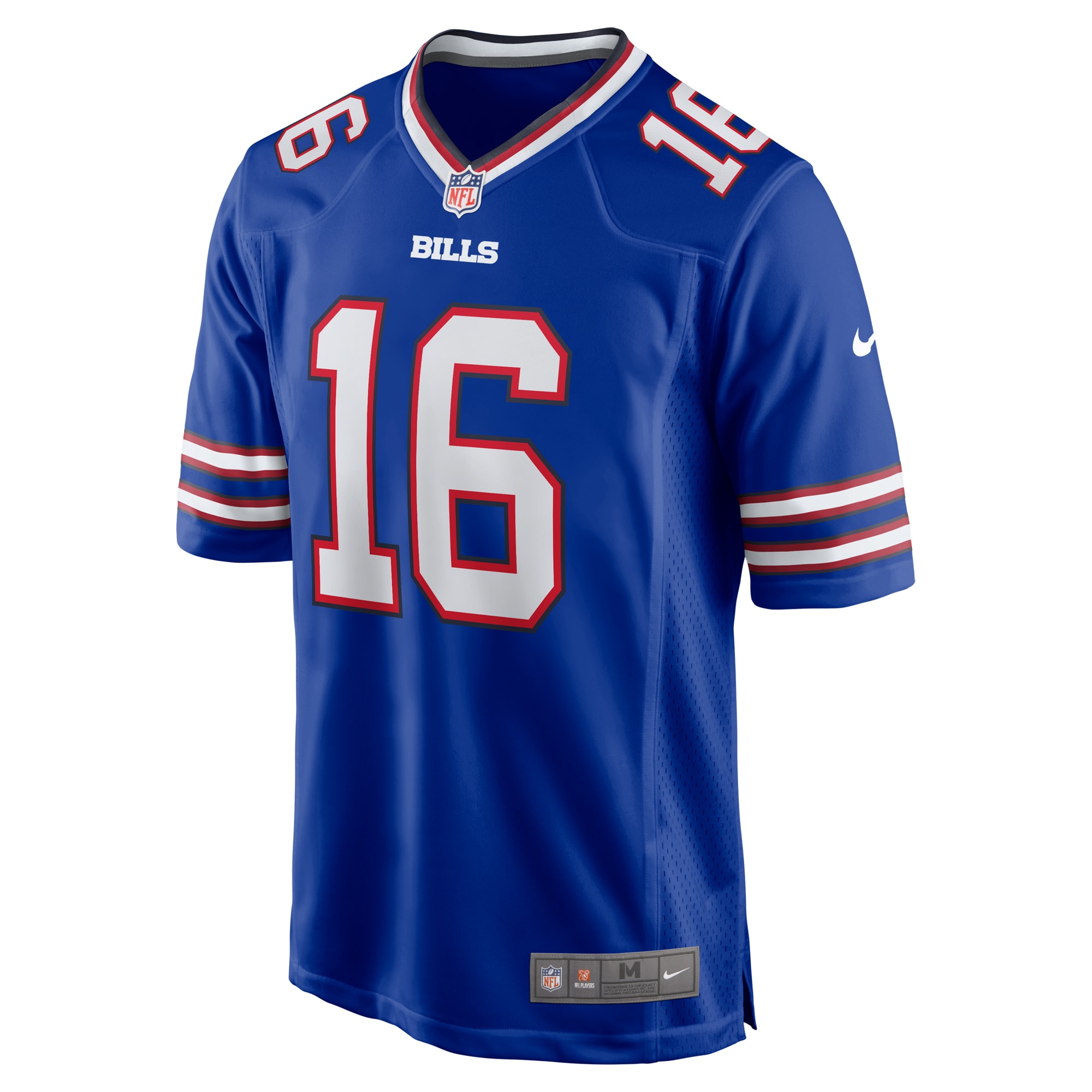 Alternative view of Men's Buffalo Bills Xavier Johnson Royal Game Jersey JS9057 nicesnker