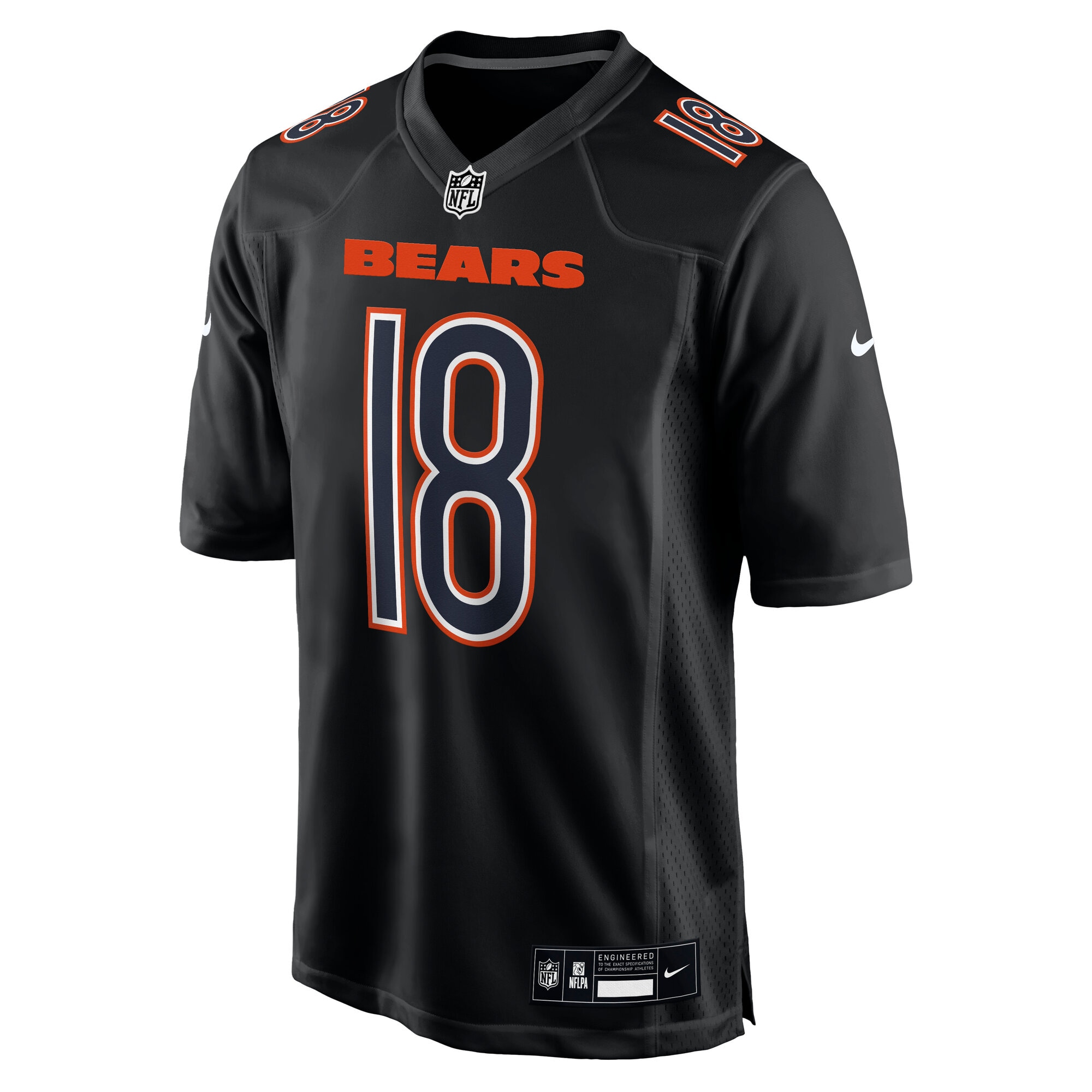 Men's Chicago Bears Caleb Williams Carbon Black Fashion Jersey JS2051 nicesnker - Image 3