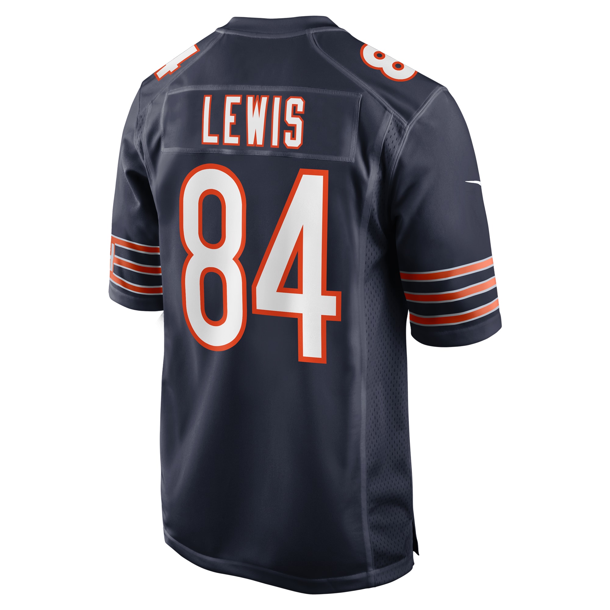 Men's Chicago Bears Marcedes Lewis Navy Game Jersey JS9026 nicesnker - Image 3