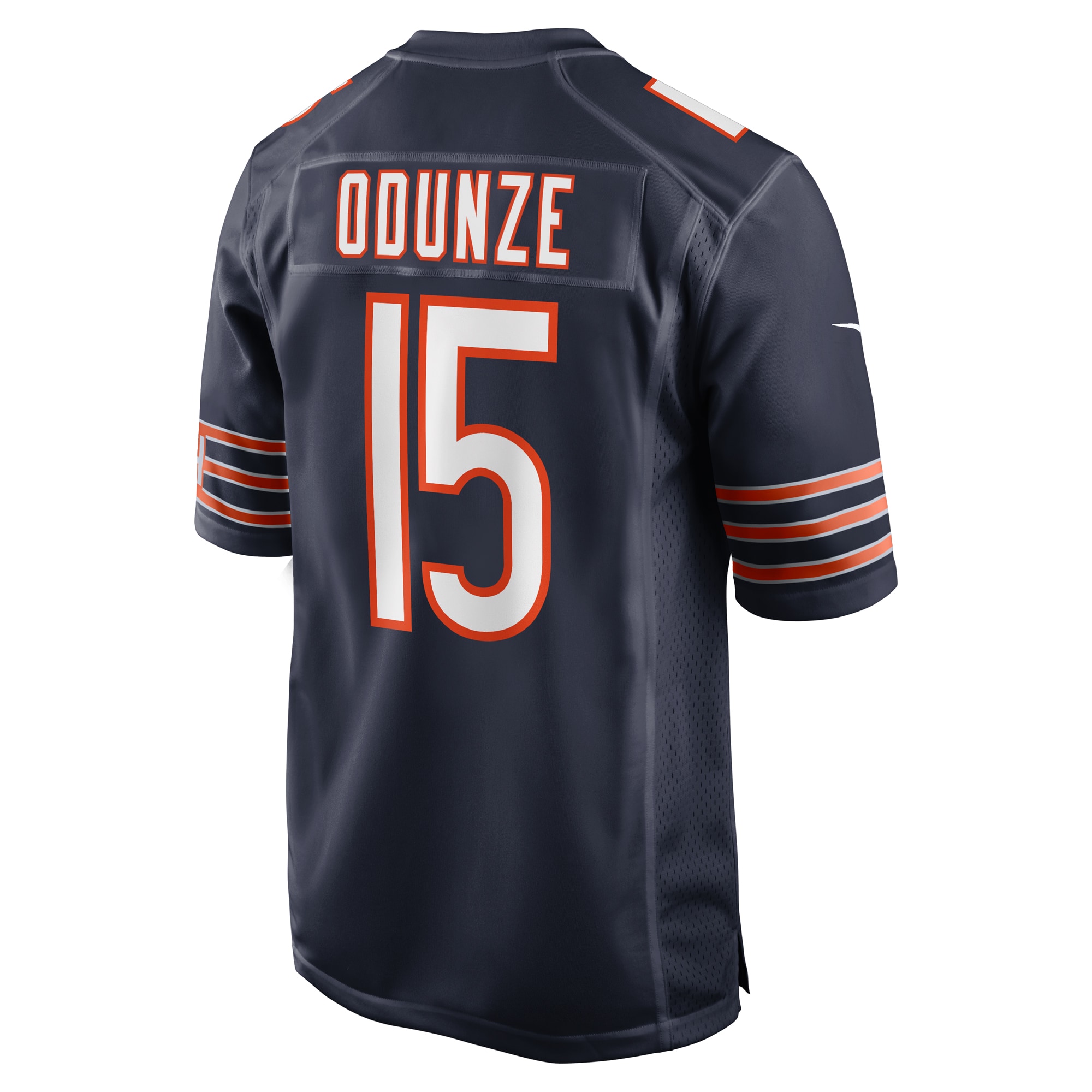Men's Chicago Bears Rome Odunze Navy Player Game Jersey JS5774 nicesnker - Image 3