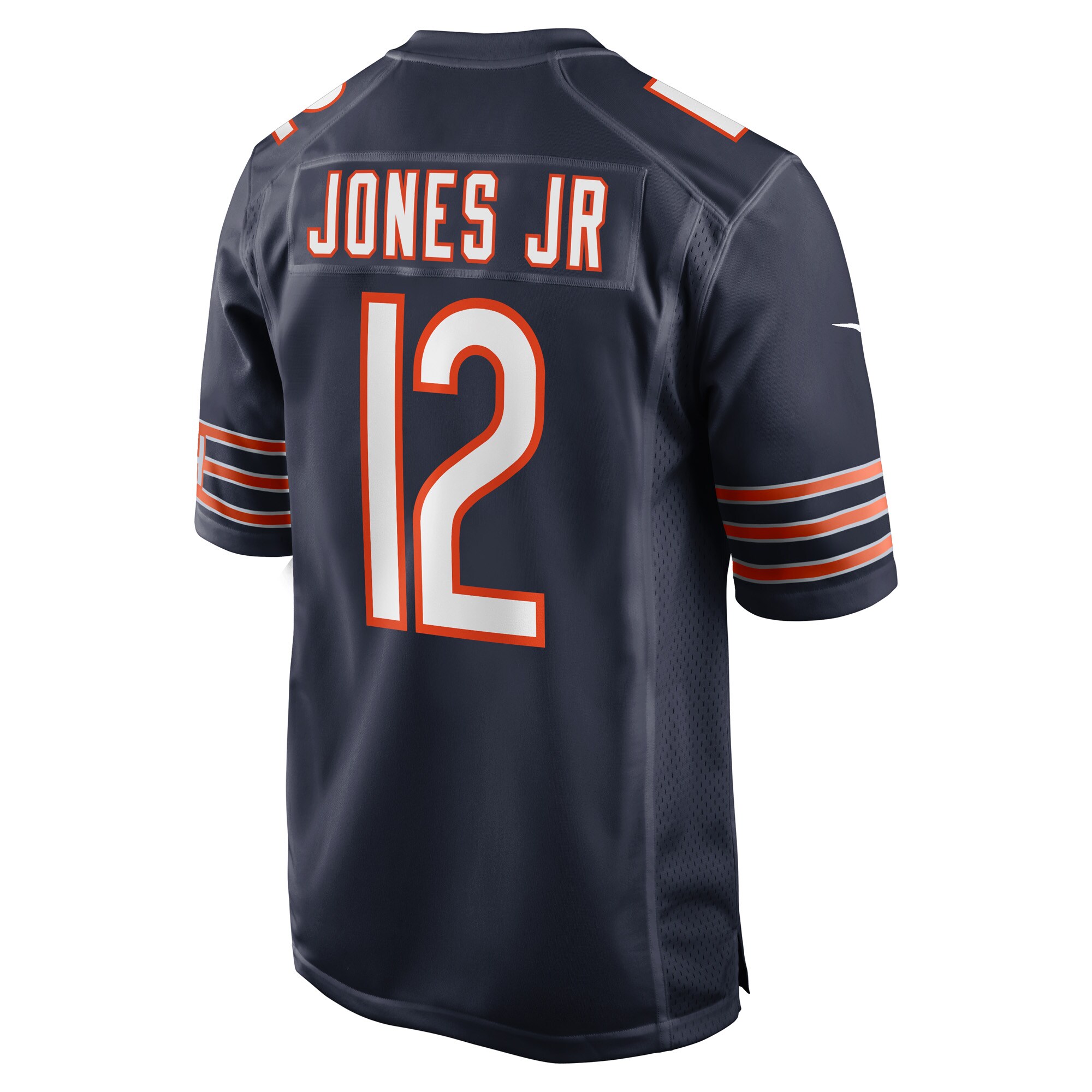 Men's Chicago Bears Velus Jones Jr. Navy Game Player Jersey JS4777 nicesnker - Image 3
