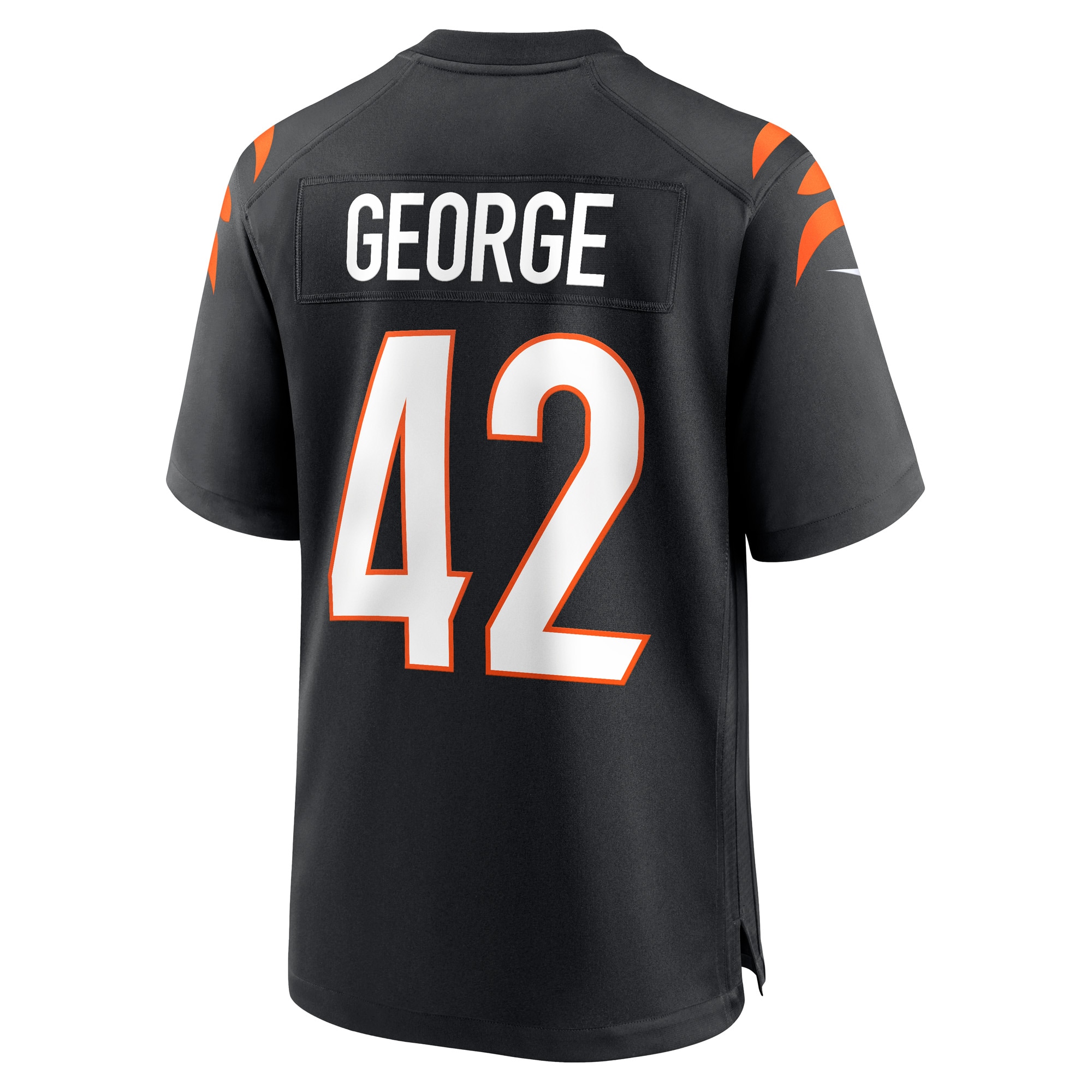 Men's Cincinnati Bengals Allan George Black Game Player Jersey JS9525 nicesnker - Image 3