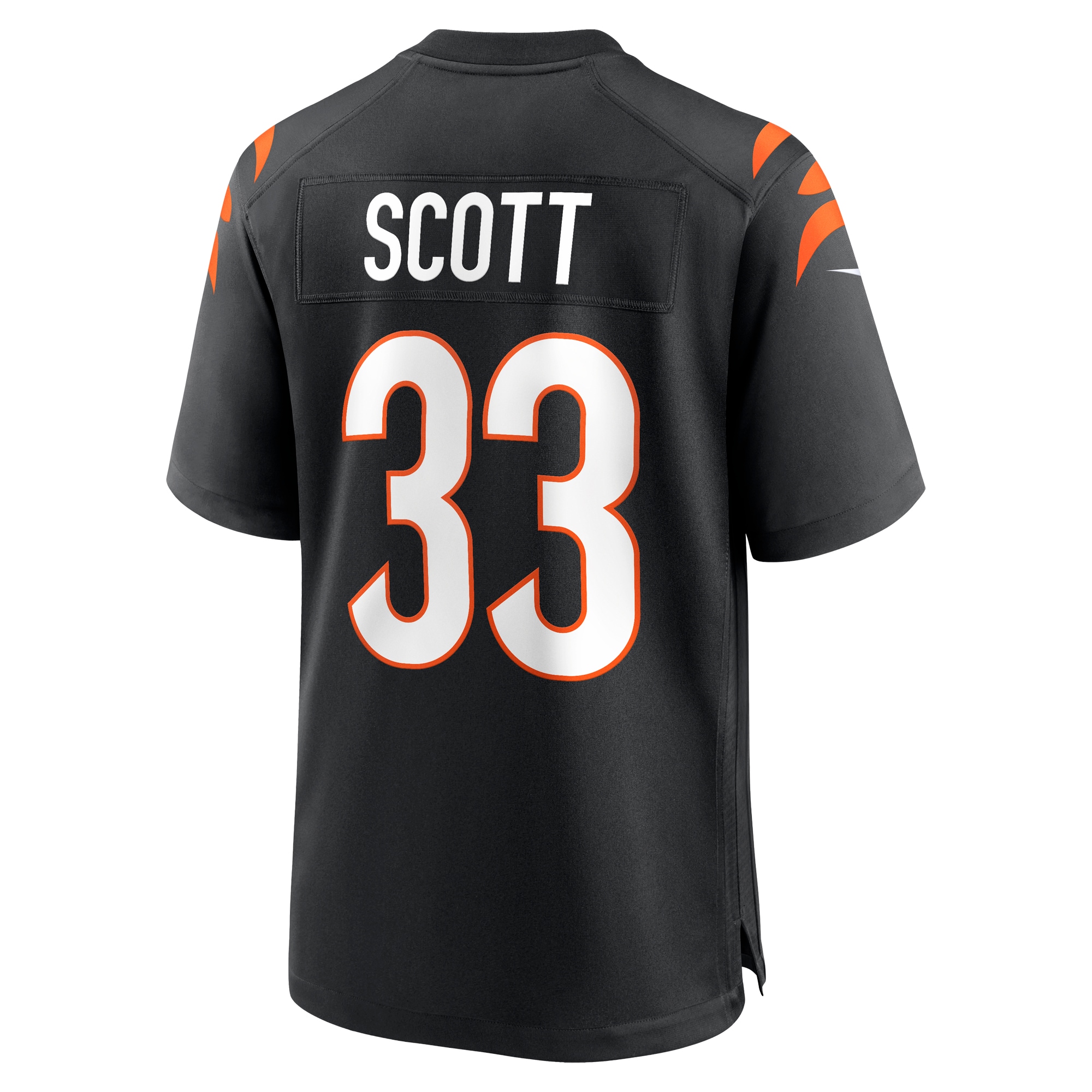 Men's Cincinnati Bengals Nick Scott Black Game Player Jersey JS8505 nicesnker - Image 3