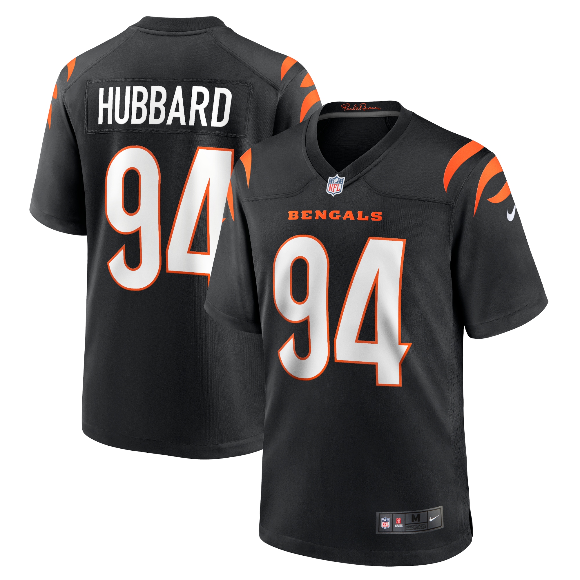 Men's Cincinnati Bengals Sam Hubbard Black Game Jersey JS2713 nicesnker