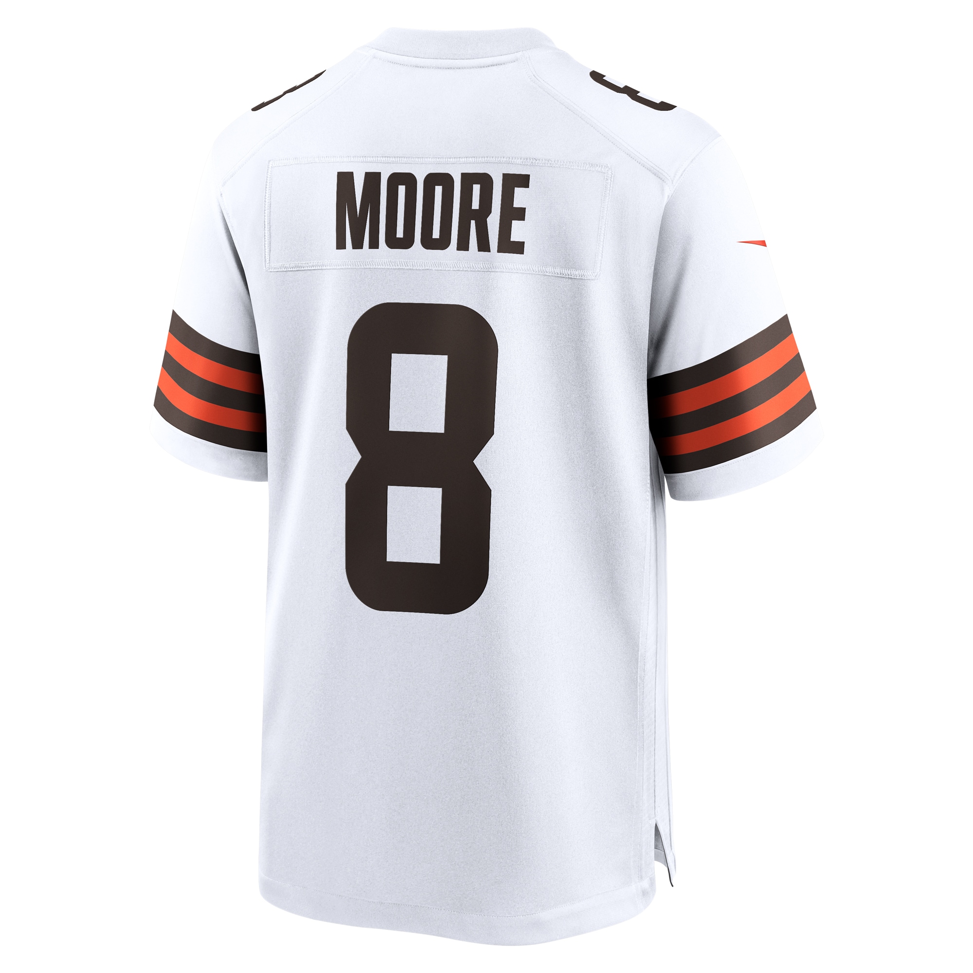 Men's Cleveland Browns Elijah Moore White Team Game Jersey JS7963 nicesnker - Image 3
