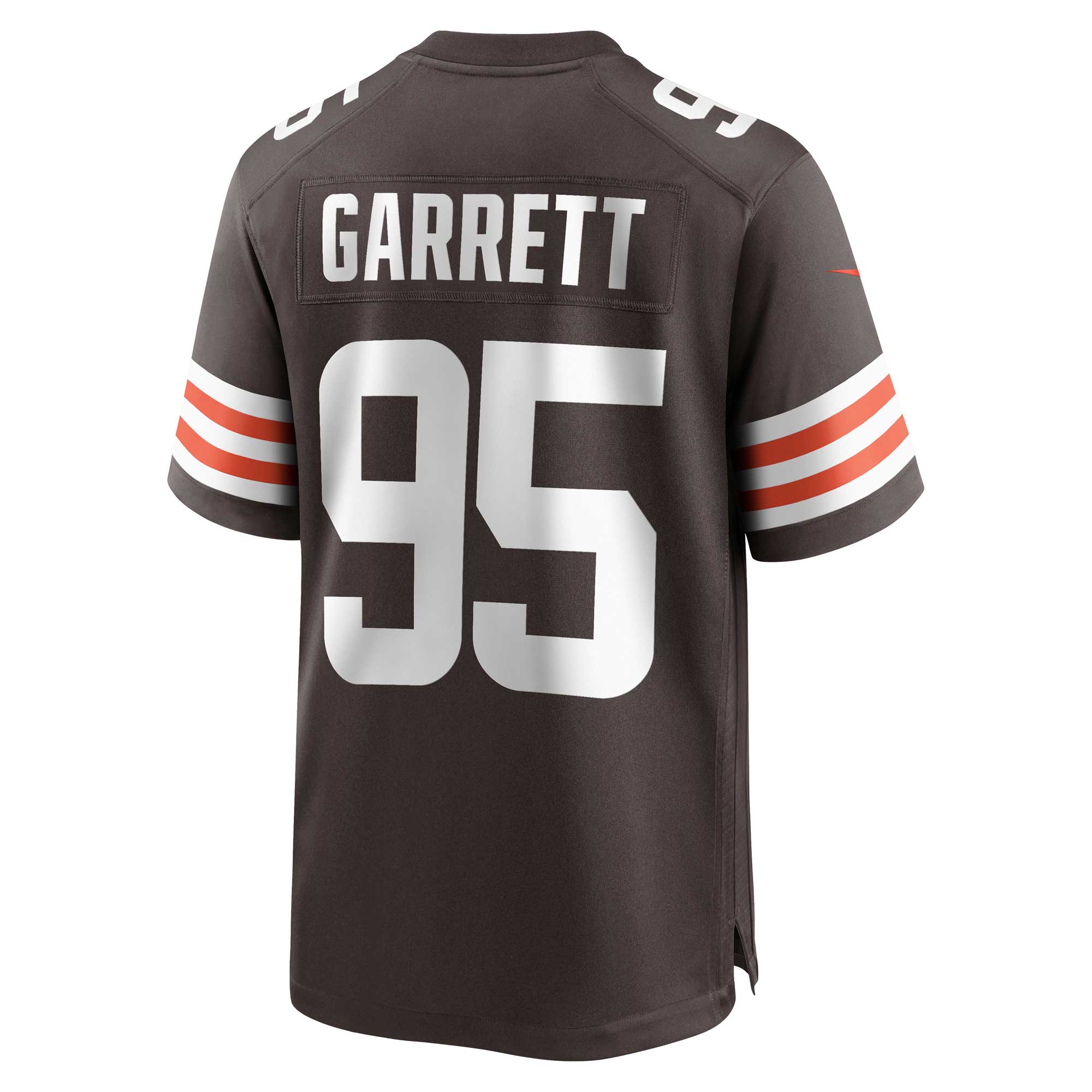 Men's Cleveland Browns Myles Garrett Brown Game Jersey JS3785 nicesnker - Image 3