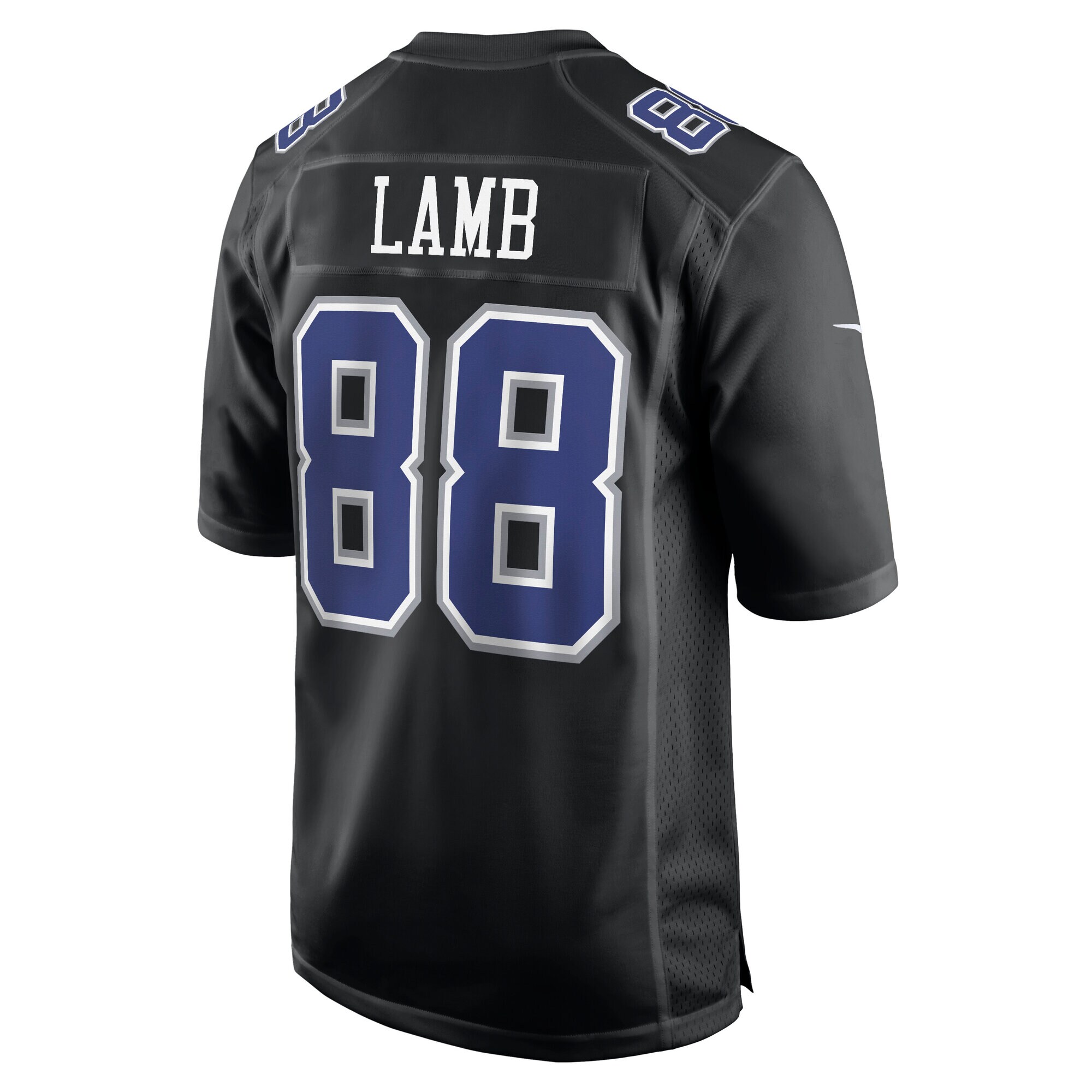 Men's Dallas Cowboys CeeDee Lamb Carbon Black Fashion Game Jersey JS4281 nicesnker - Image 3
